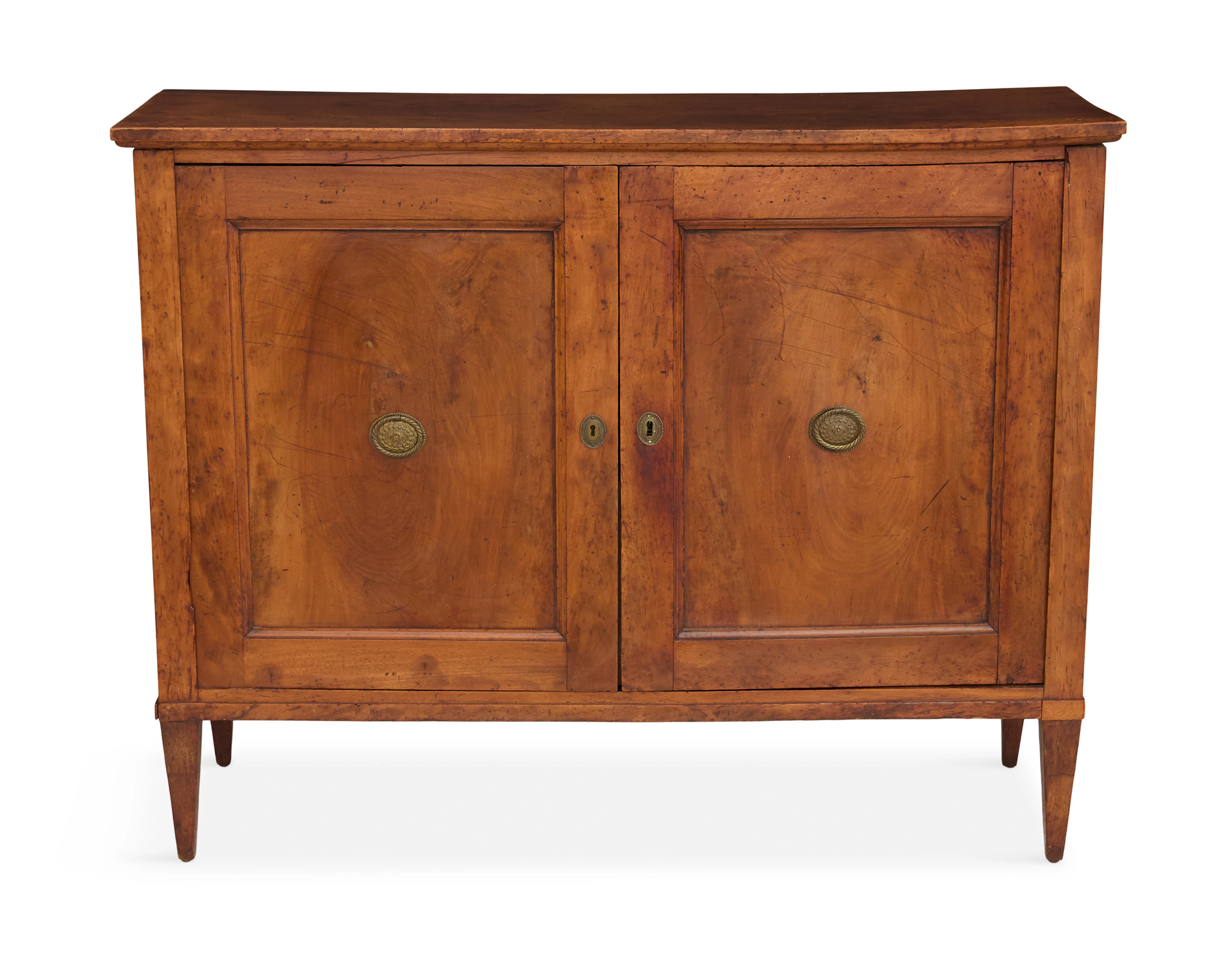 Continental Neoclassical Fruitwood Cabinet