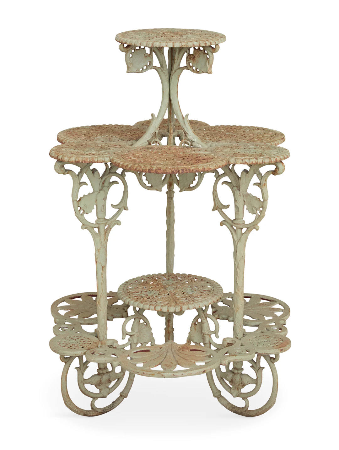 Cast-Iron Three-Tier Conservatory Stand