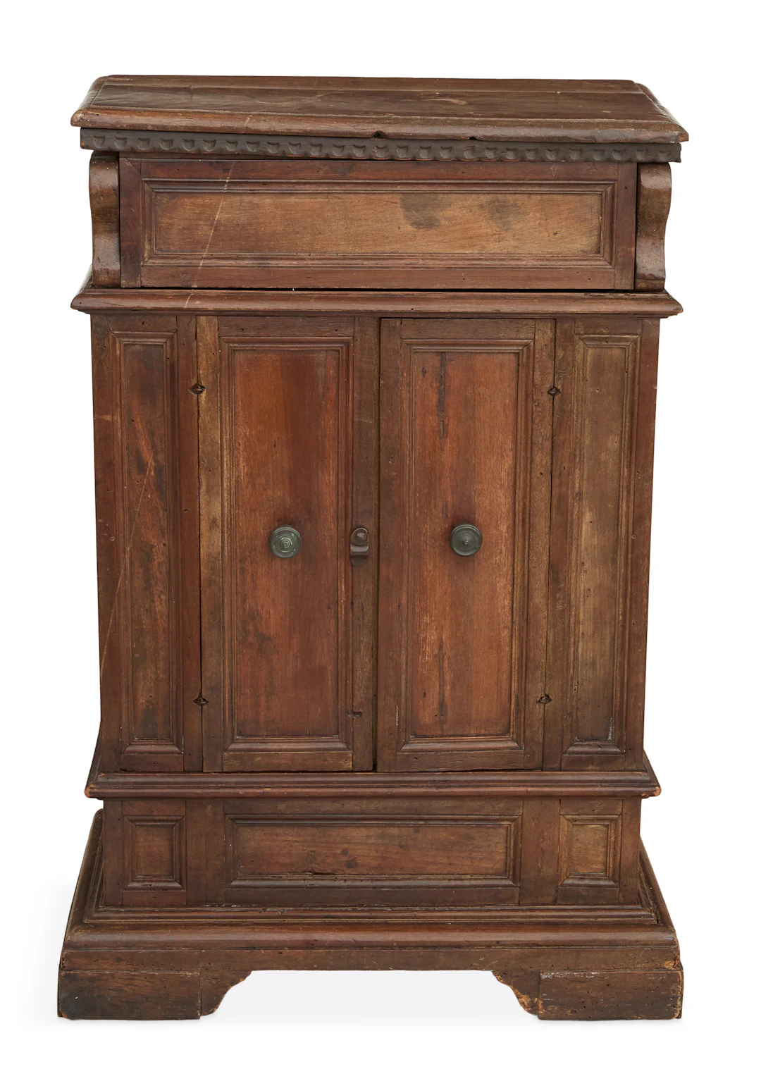 Italian Walnut Side Cabinet/Desk