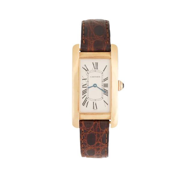Cartier Tank Americaine Wristwatch