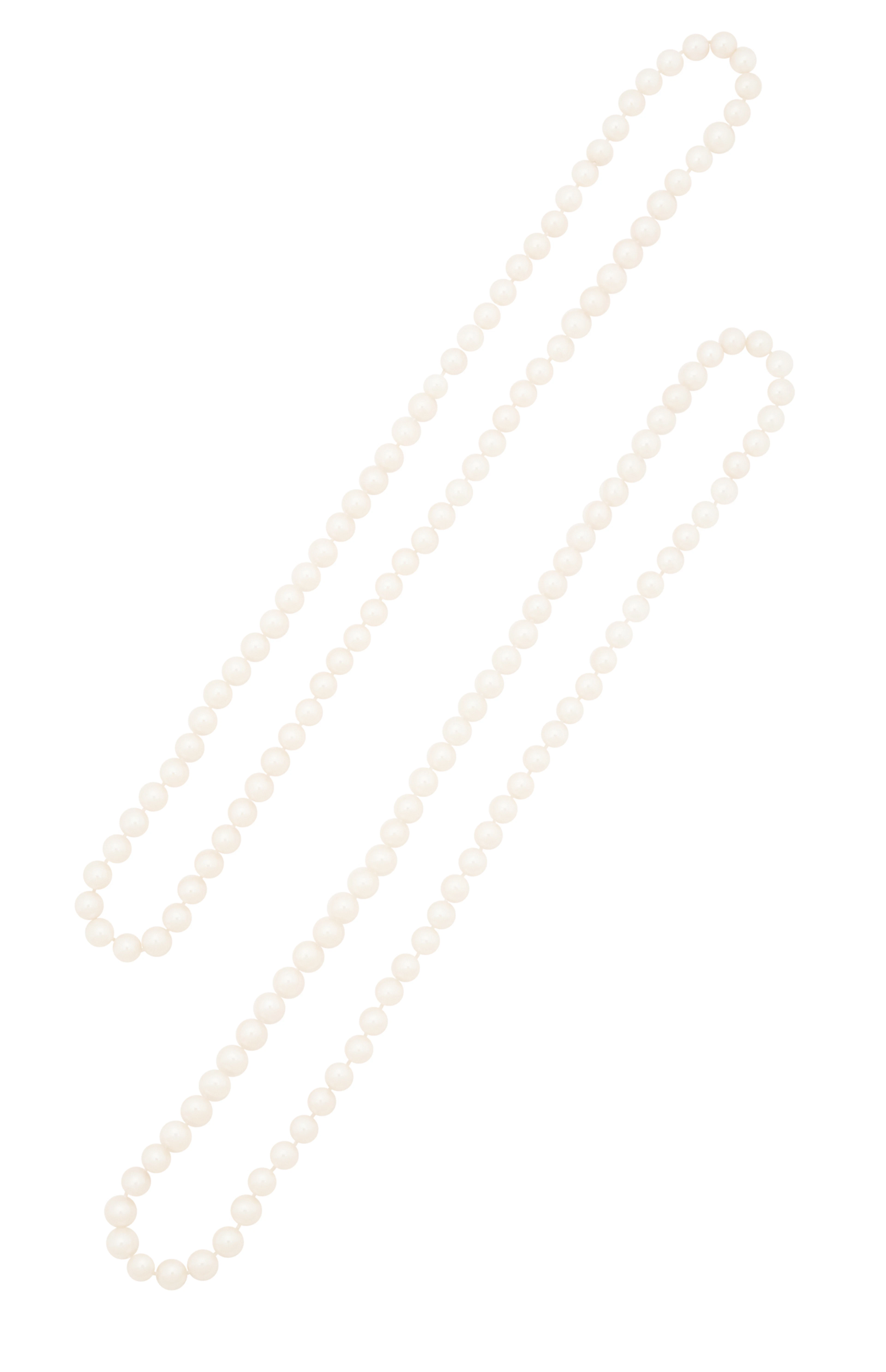 Two Cultured Pearl Necklaces