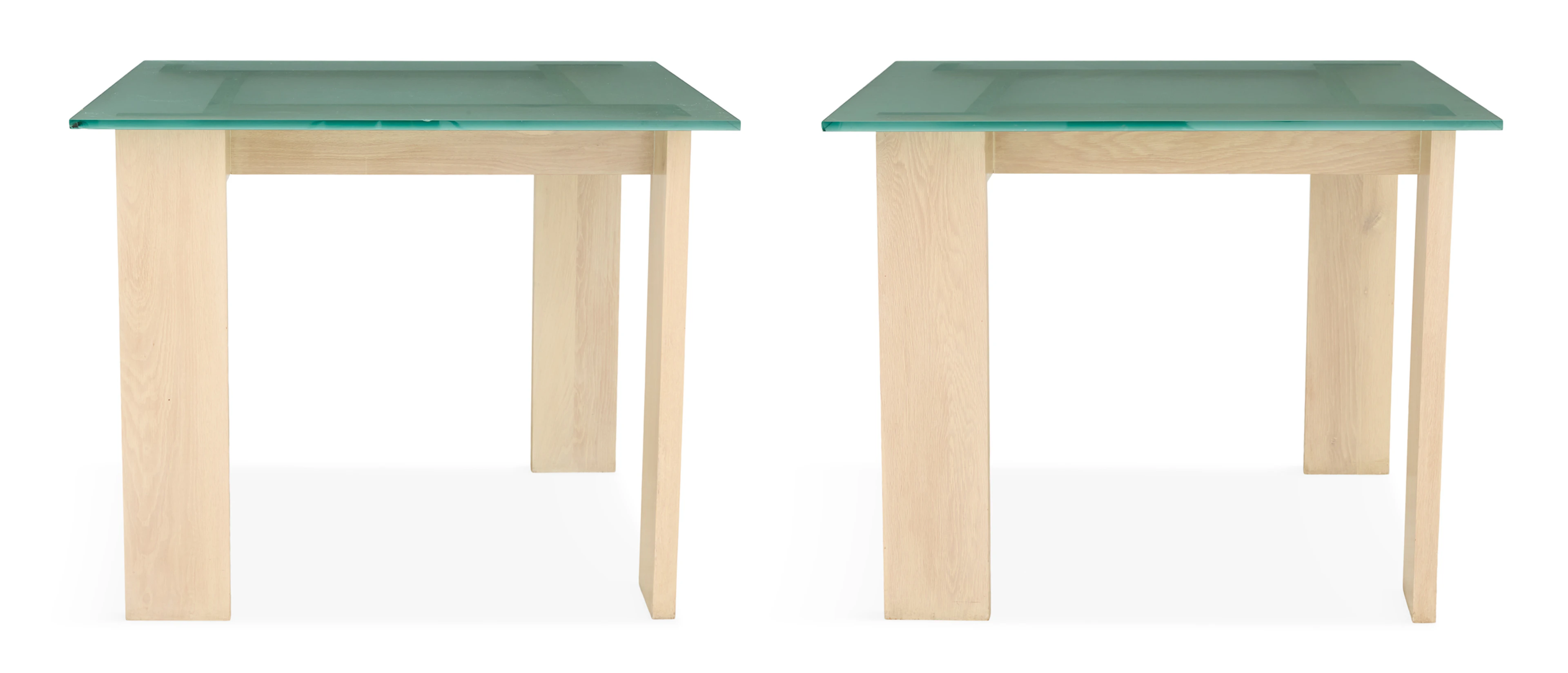 Pair of Custom Postmodern-Style Tall Tables