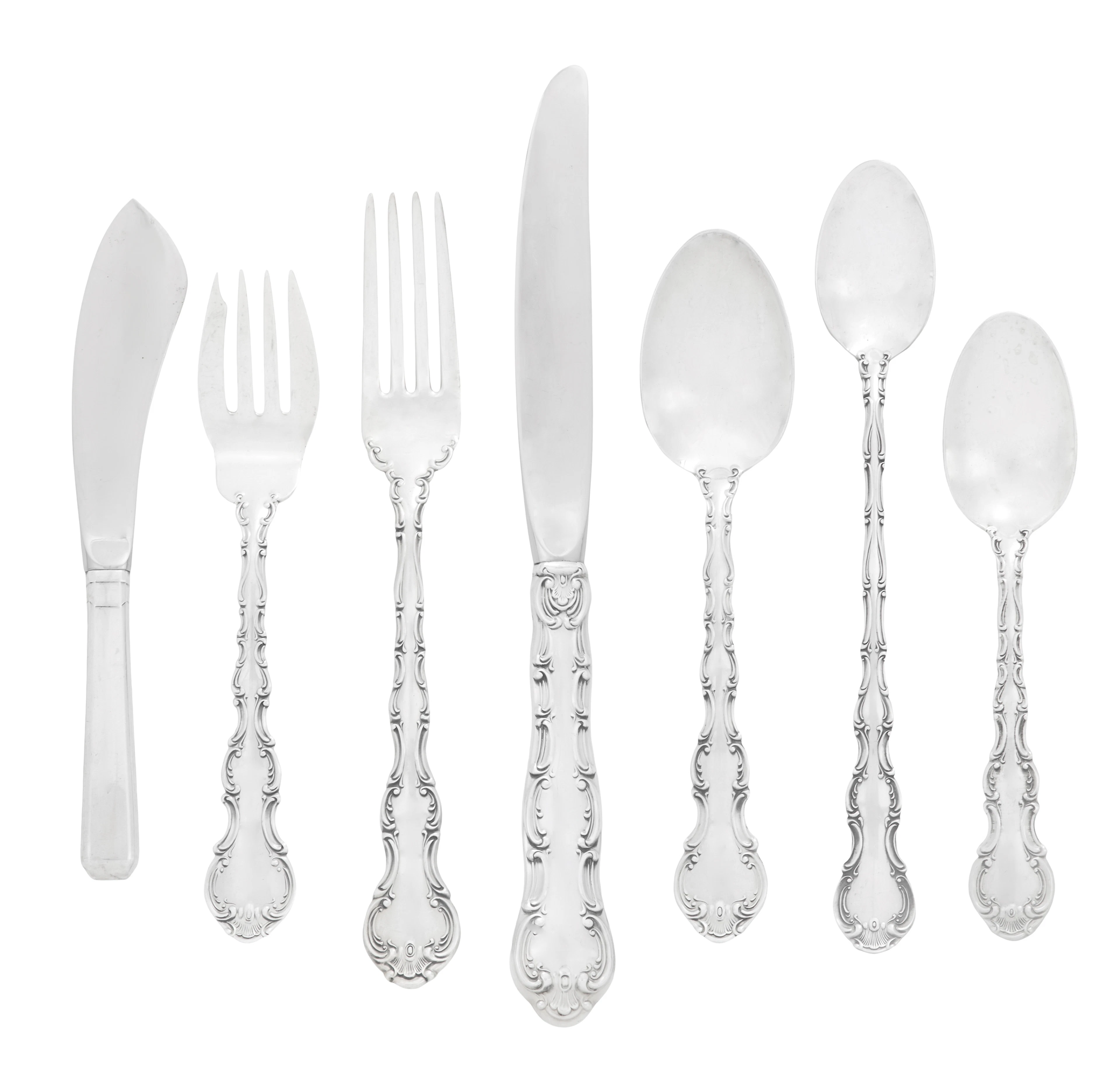 Gorham "Strasbourg" Sterling Silver Flatware Set