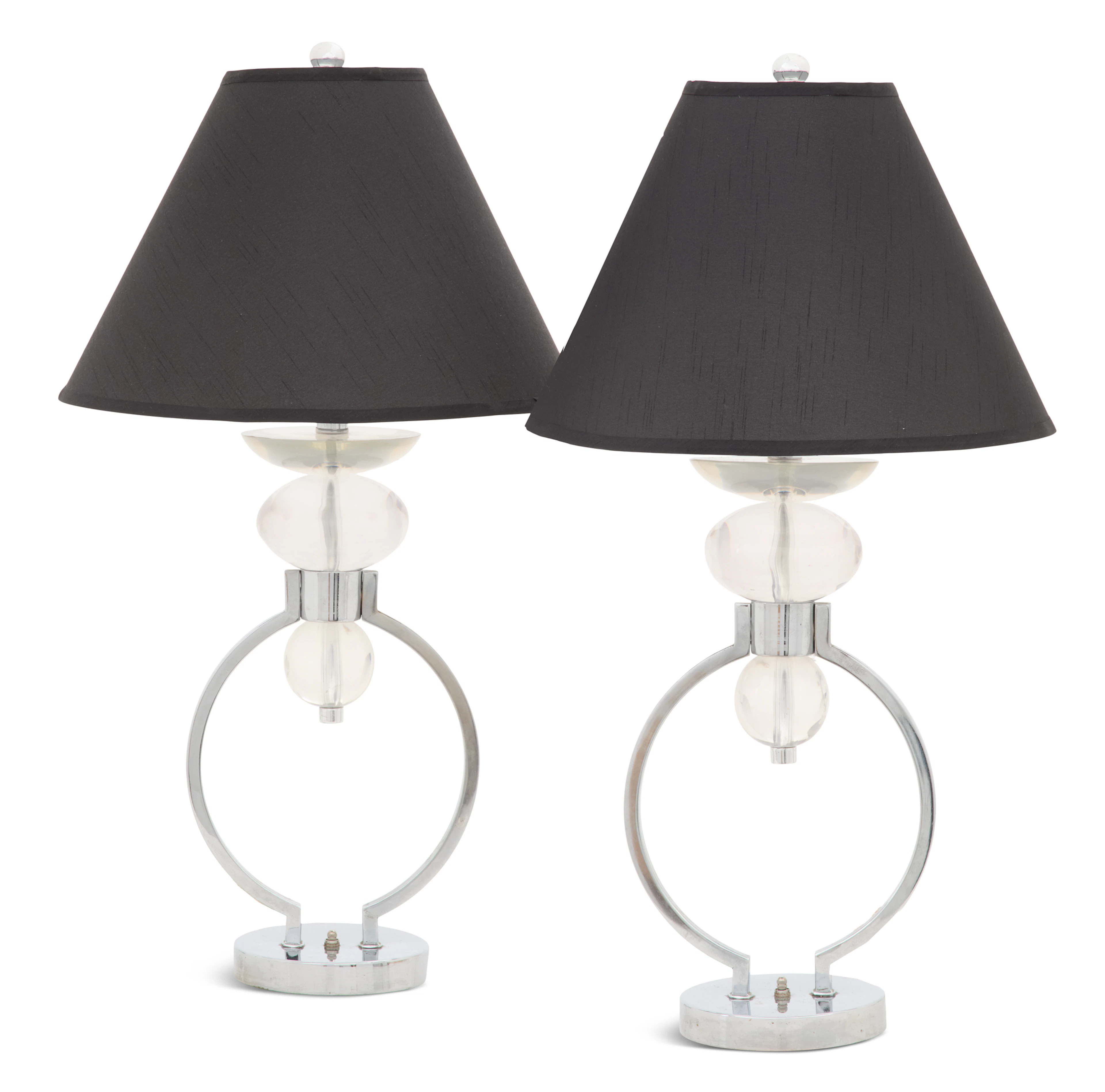 Pair of Hivo Van Teal Table Lamps