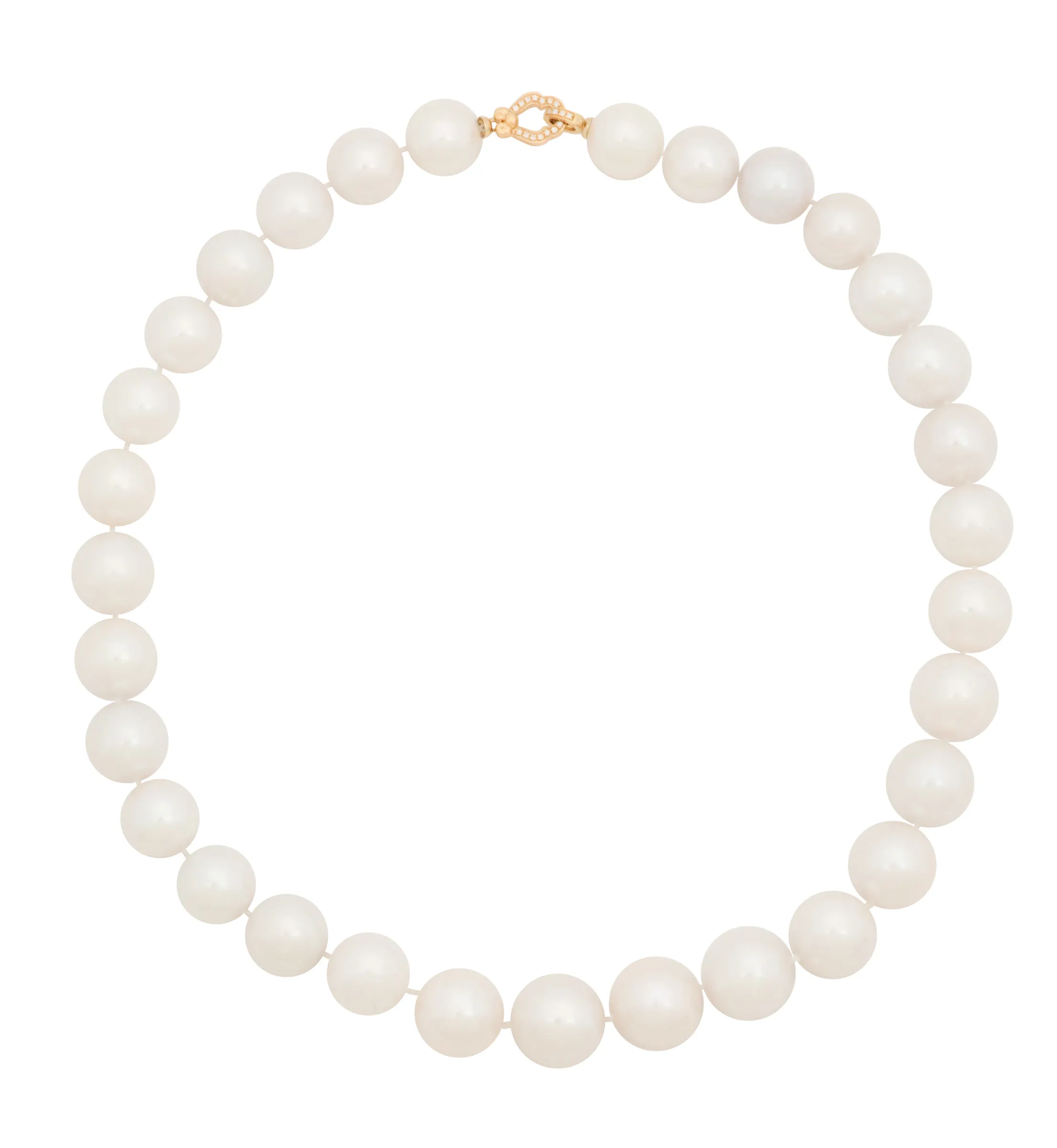 Diamond and Cultured Pearl Necklace