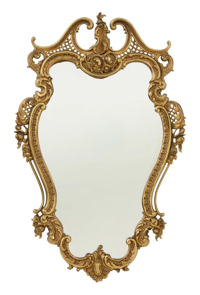 Gilt-Bronze Mirror in the French Rococo Taste