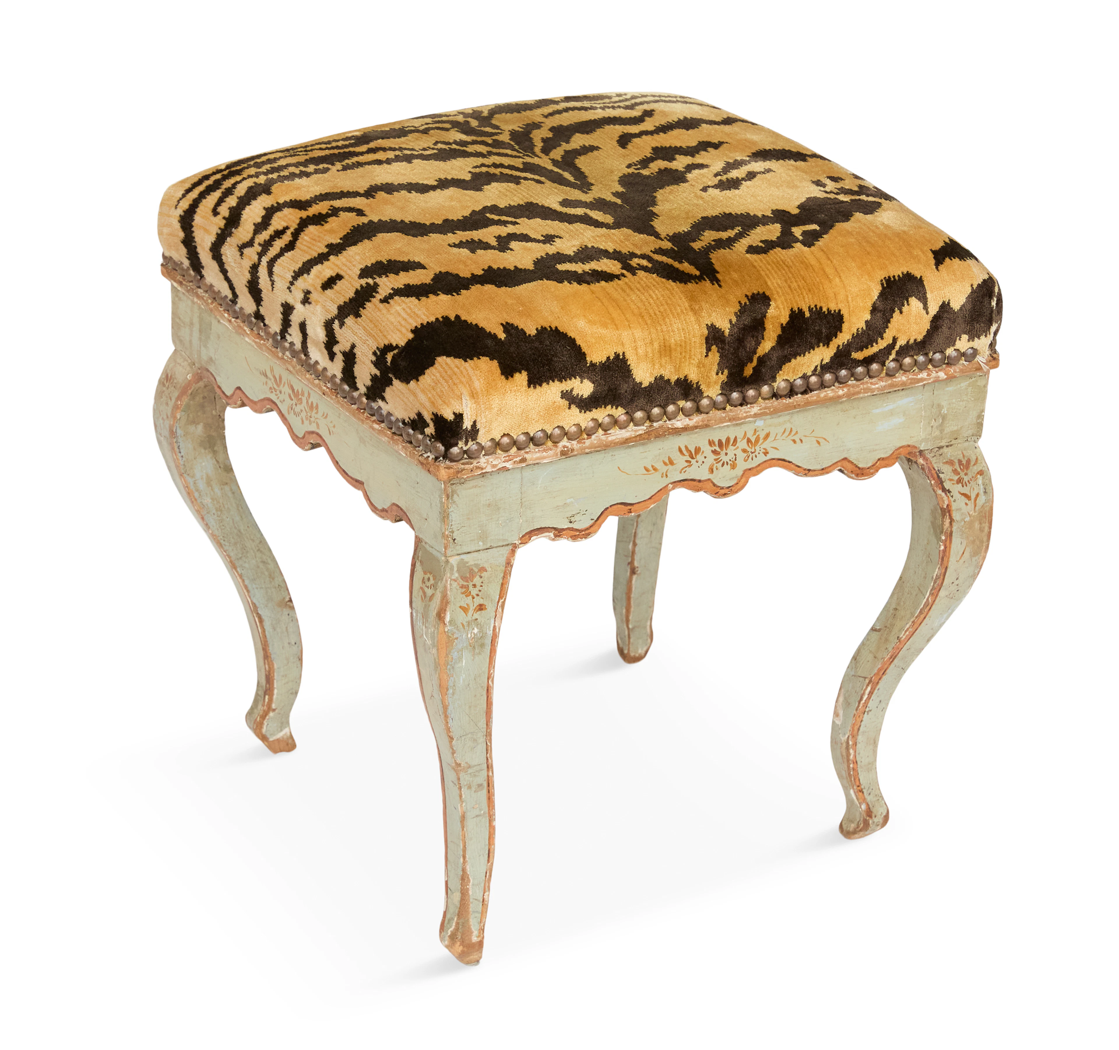 Venetian Polychrome Stool