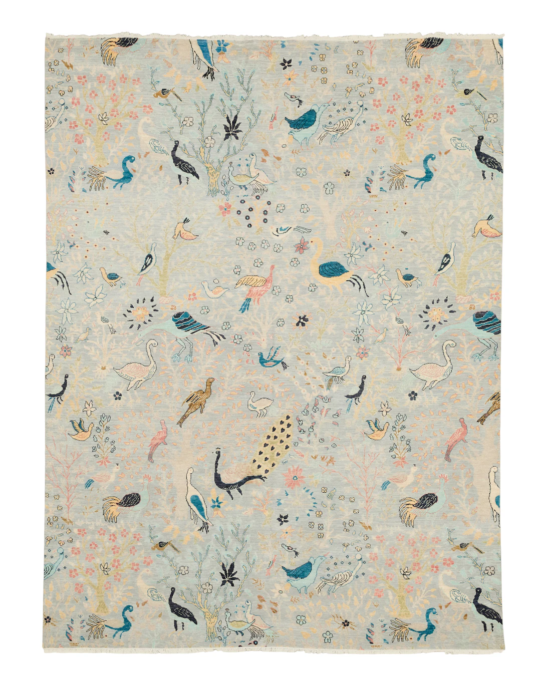 Peshawar Birds of Paradise Carpet