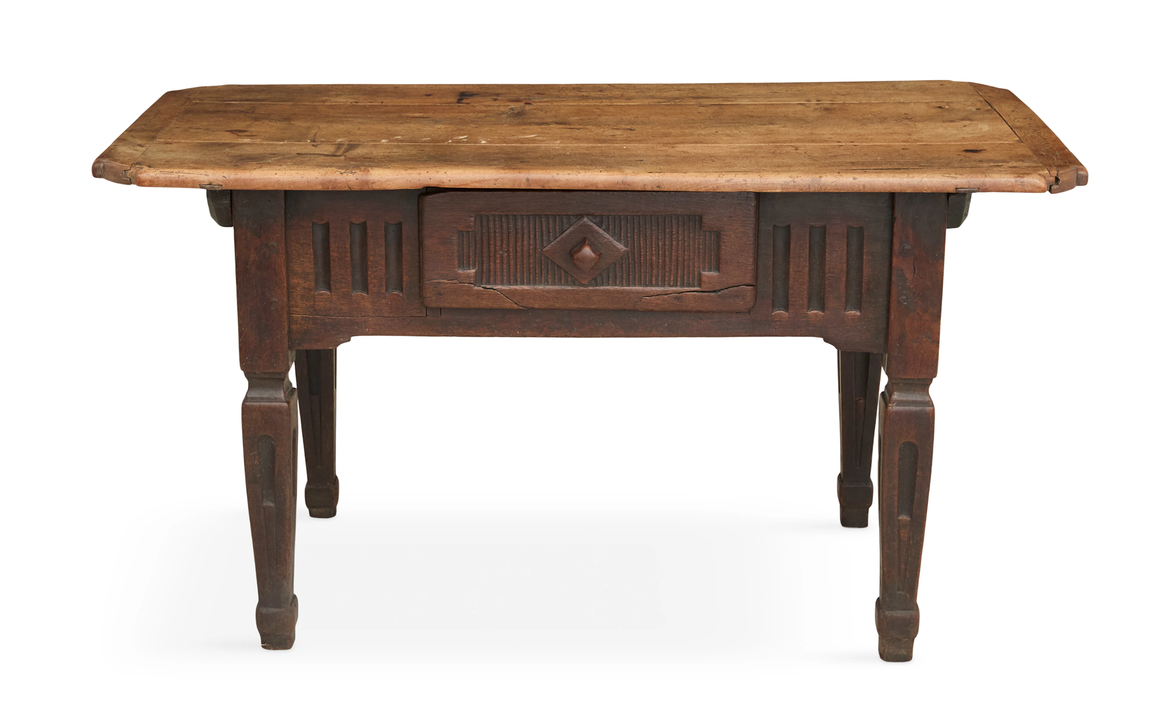 Continental Oak Side Table