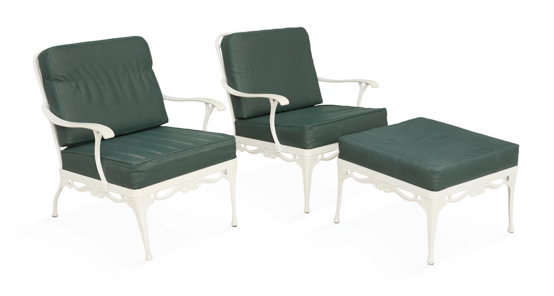 Pair of Brown Jordan "French Quarter" Lounge Chairs