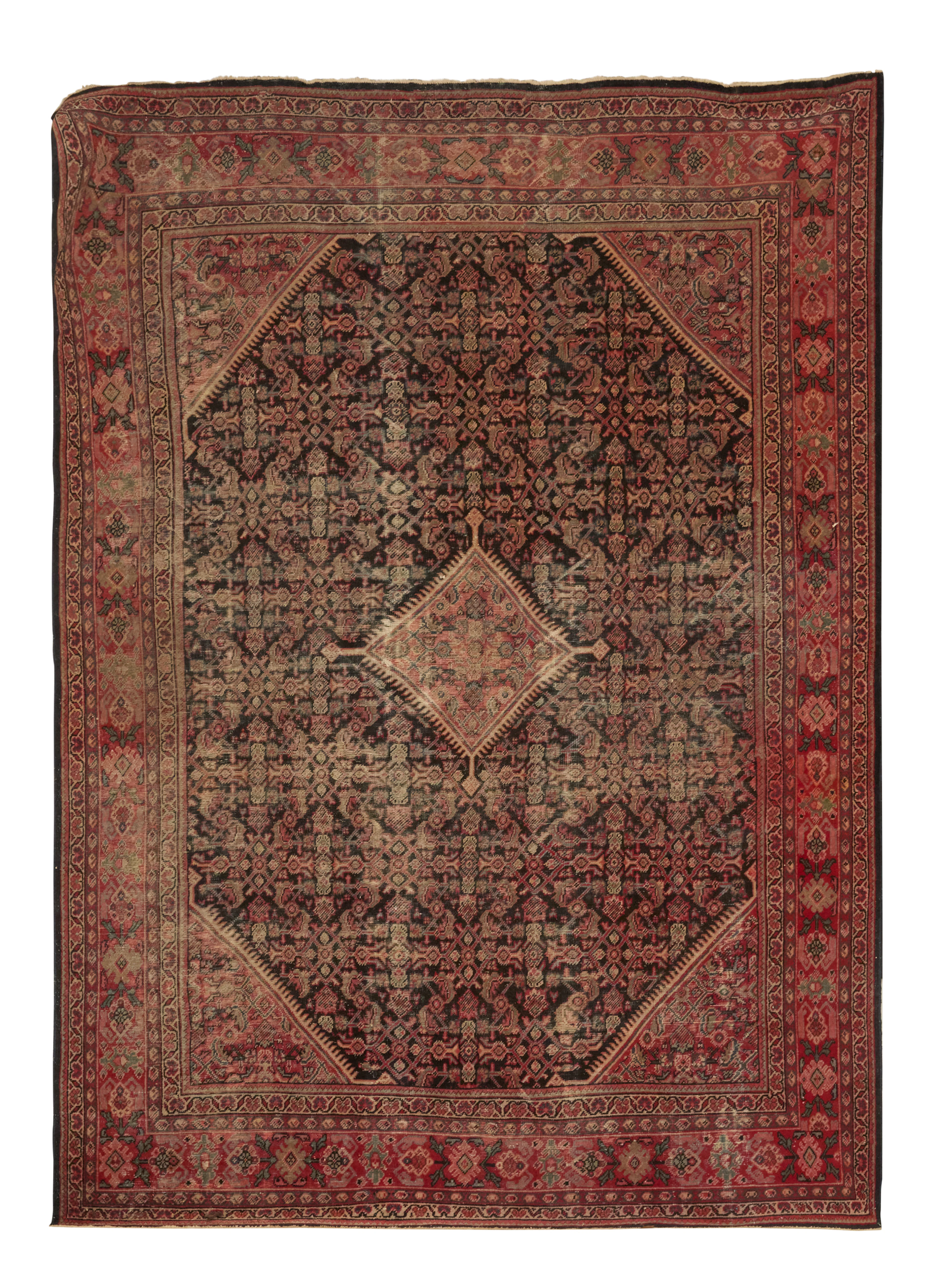 Semi-Antique Mahal Carpet