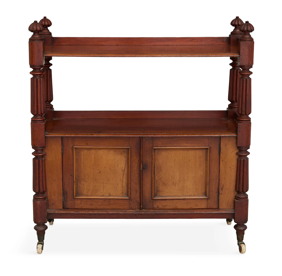 William IV Mahogany Trolley