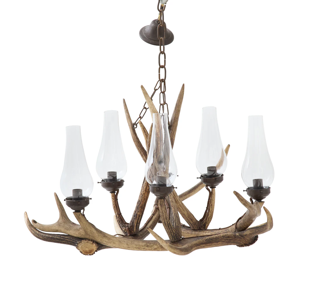 Continental Antler Chandelier