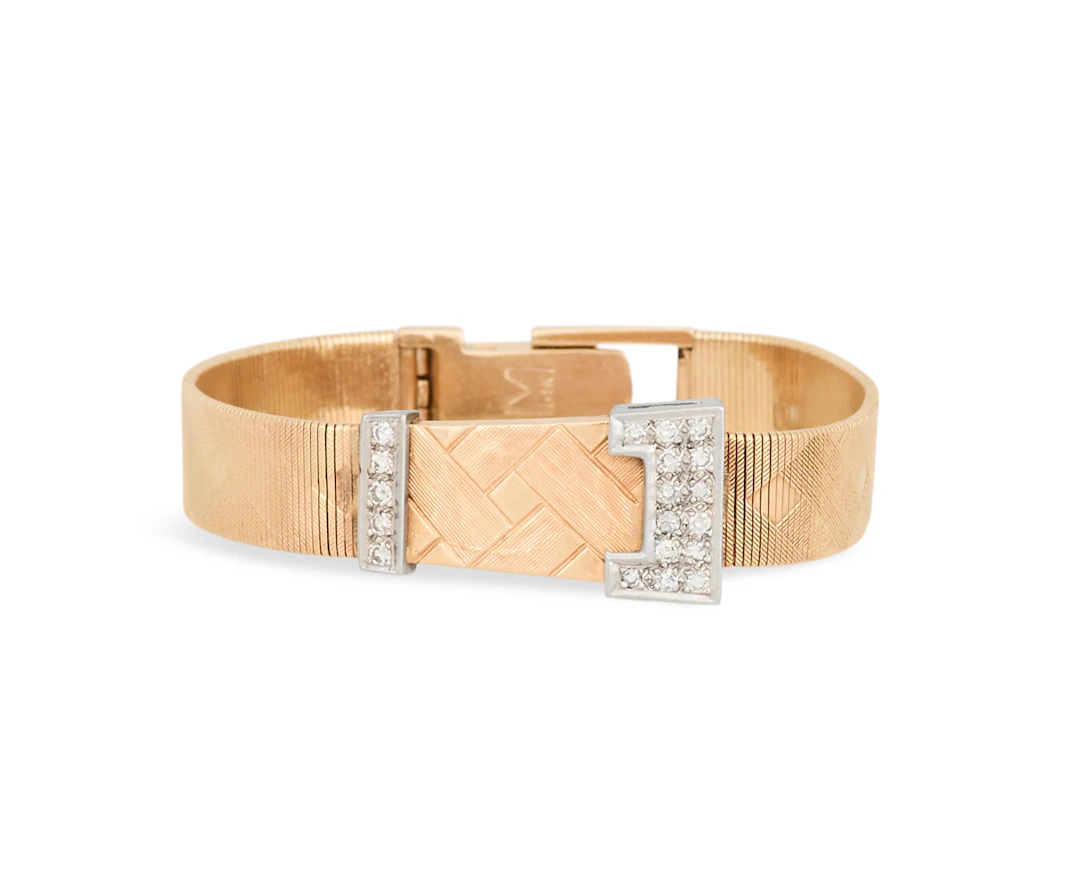 Diamond Buckle Bracelet