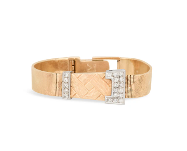 Diamond Buckle Bracelet
