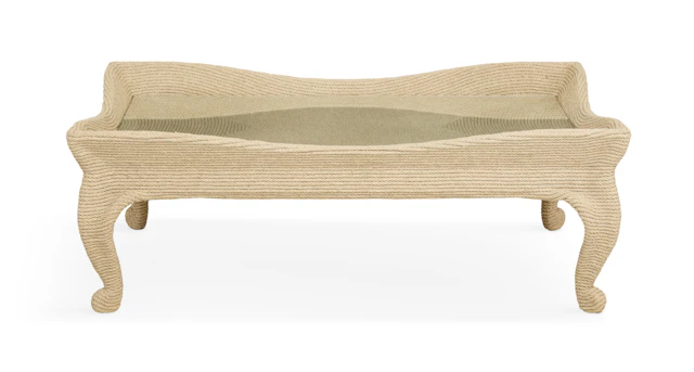 Christian Astuguevieille "Boulan" Hemp-Rope Coffee Table