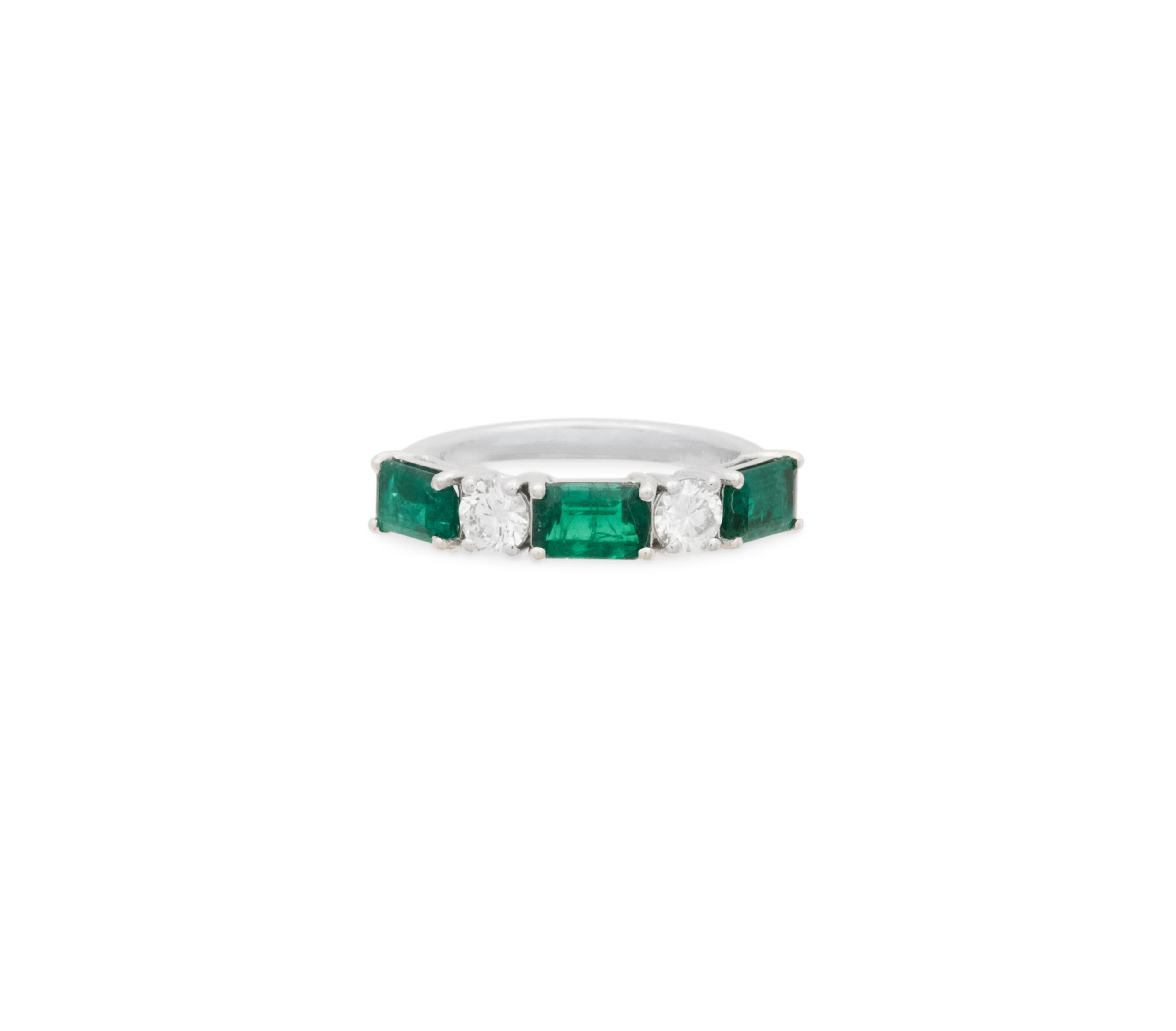 Emerald and Diamond Band