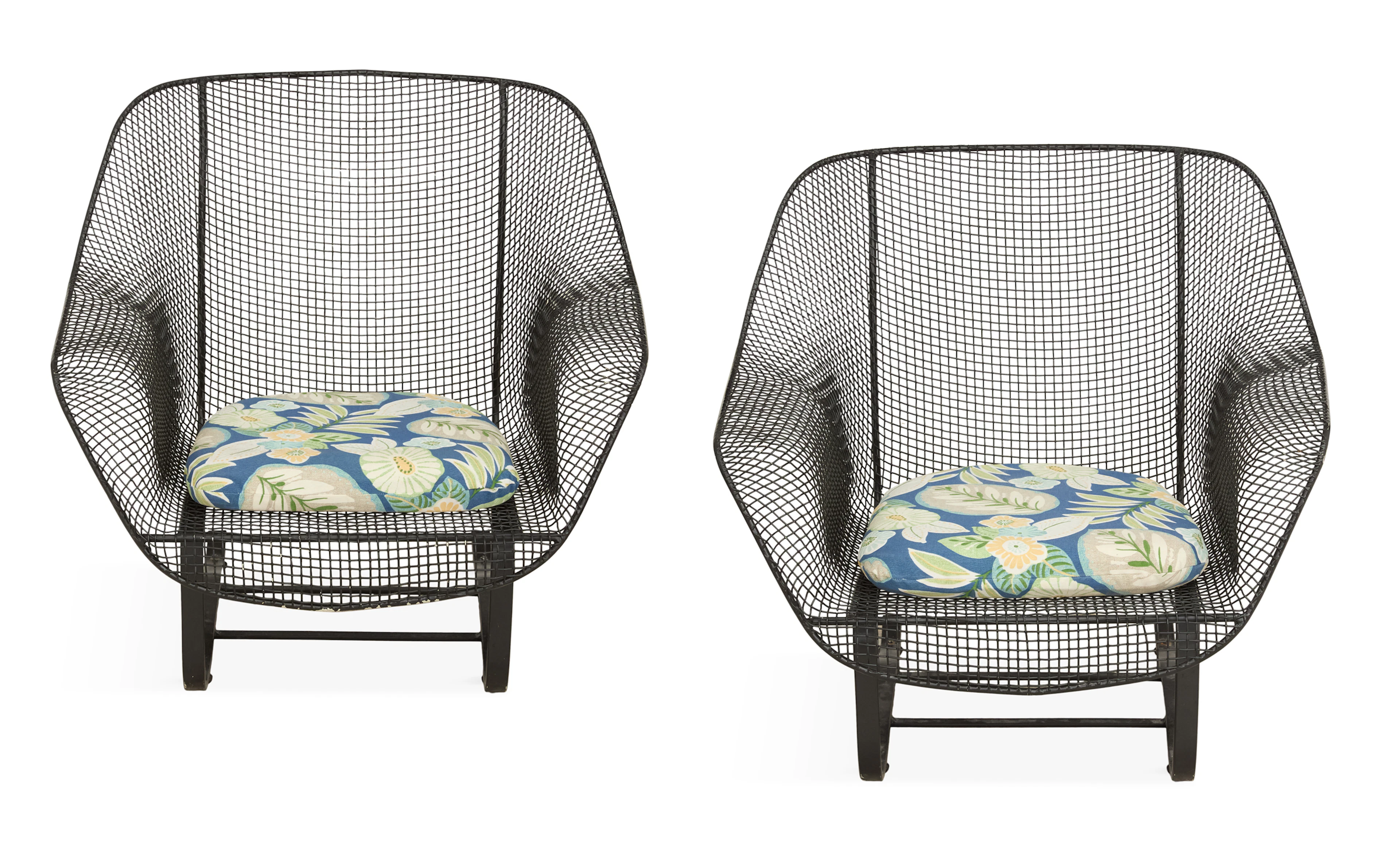 Pair of Russell Woodard Designed "Sculptura Bounce" Chairs
