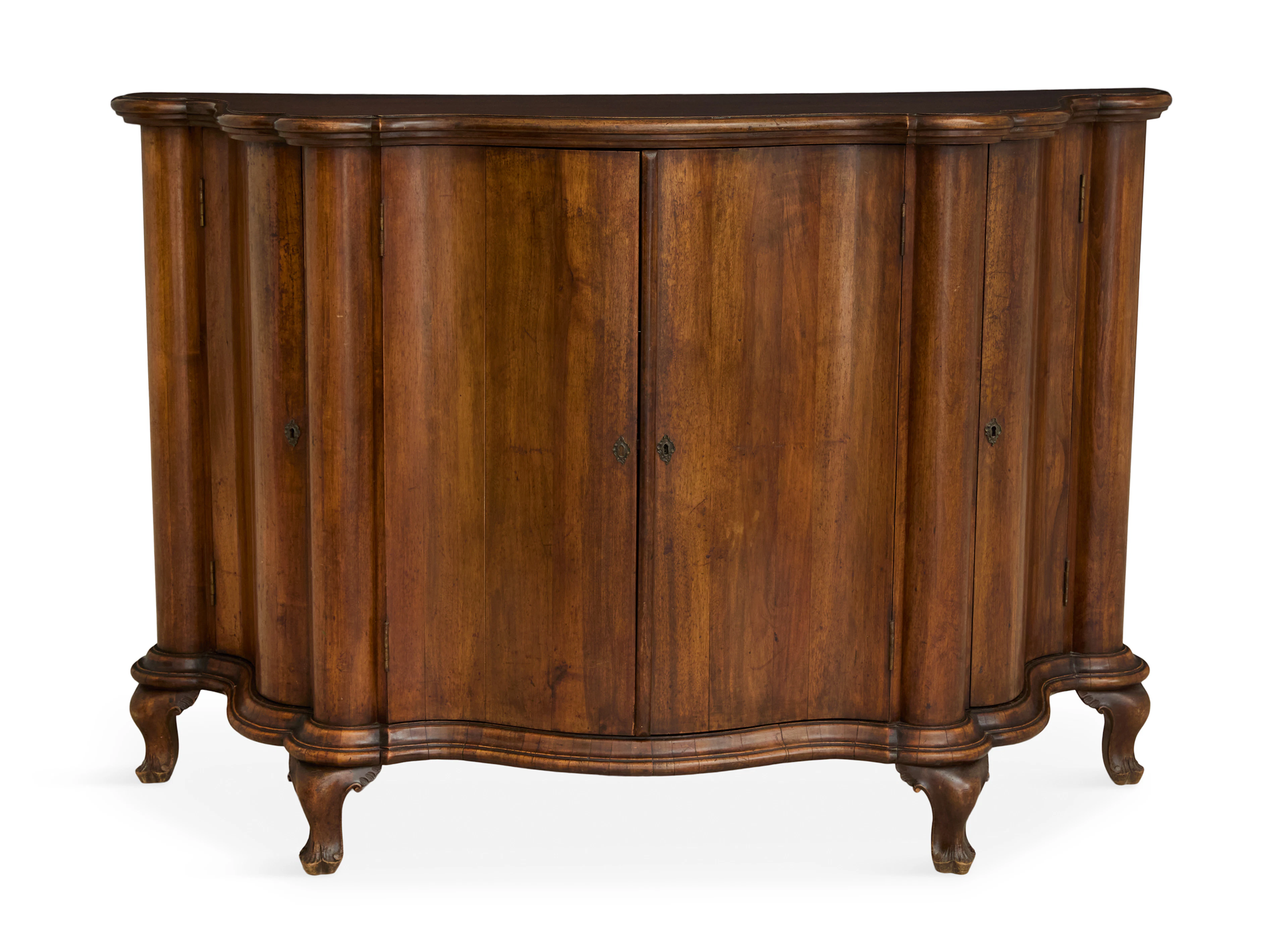 Venetian Walnut Credenza