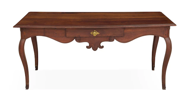 Provincial Louis XV Fruitwood Writing Table