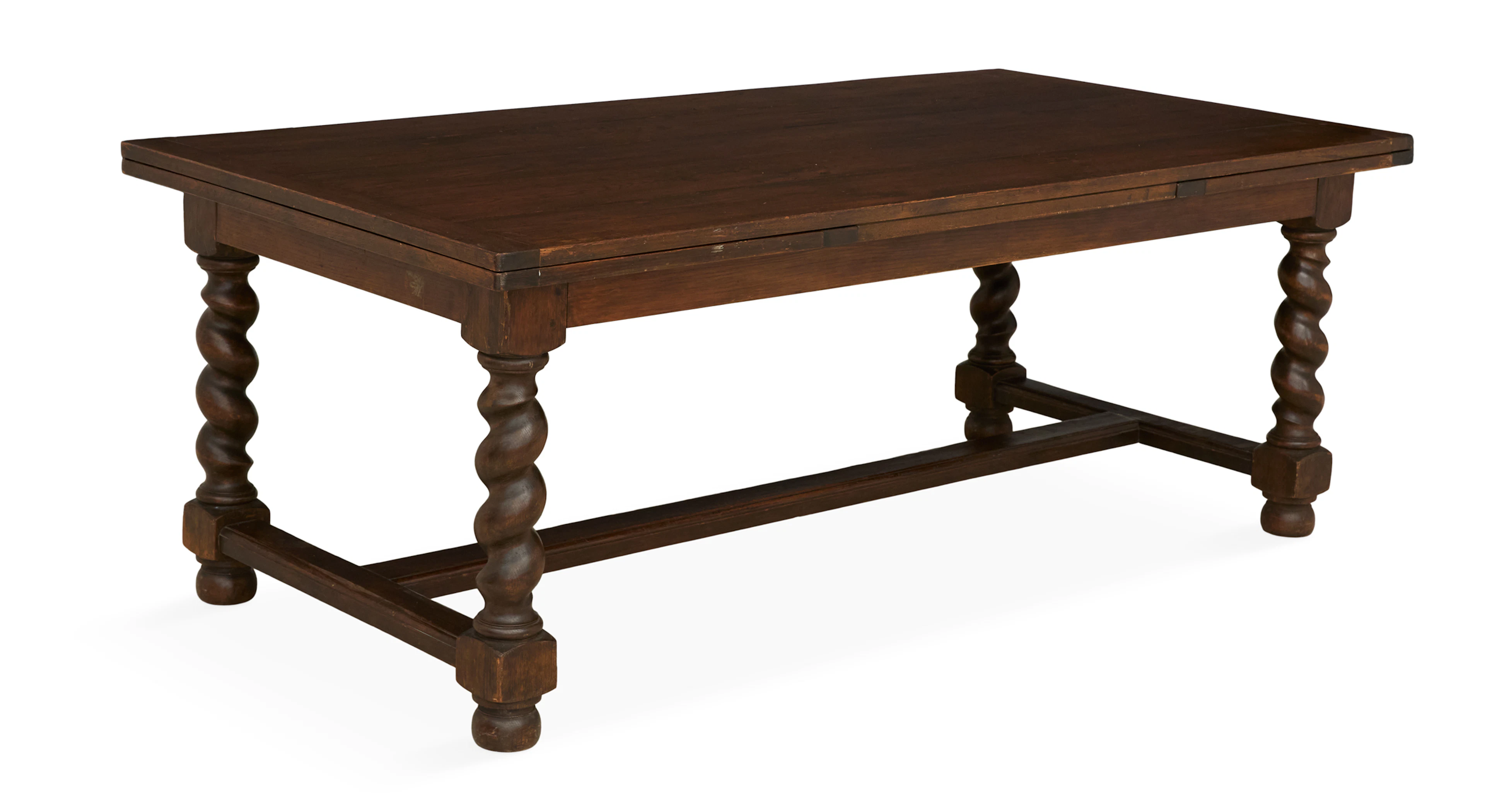 Large Oak Refectory Table in the Baroque Taste