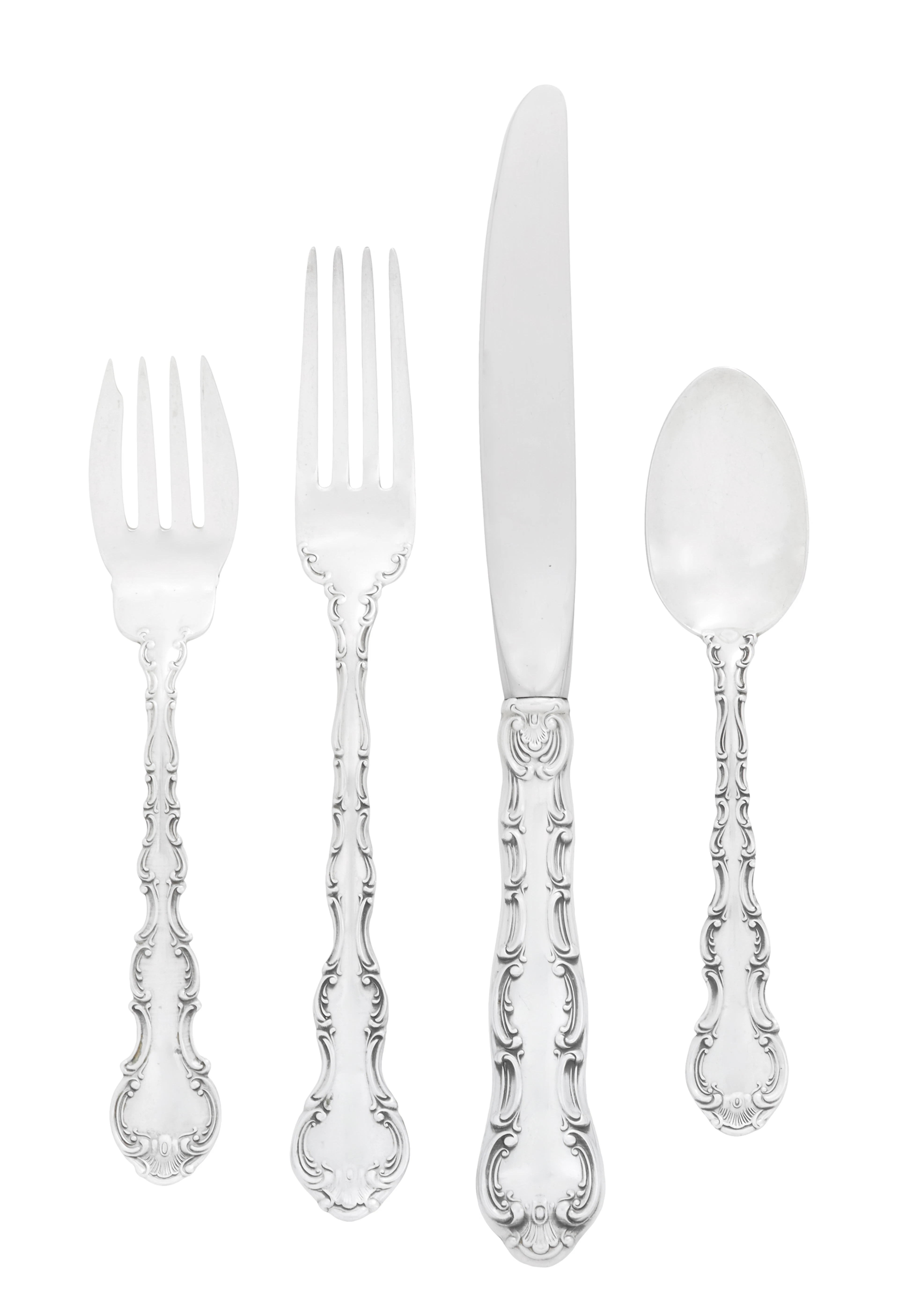 Gorham "Strasbourg" Sterling Silver Flatware Set