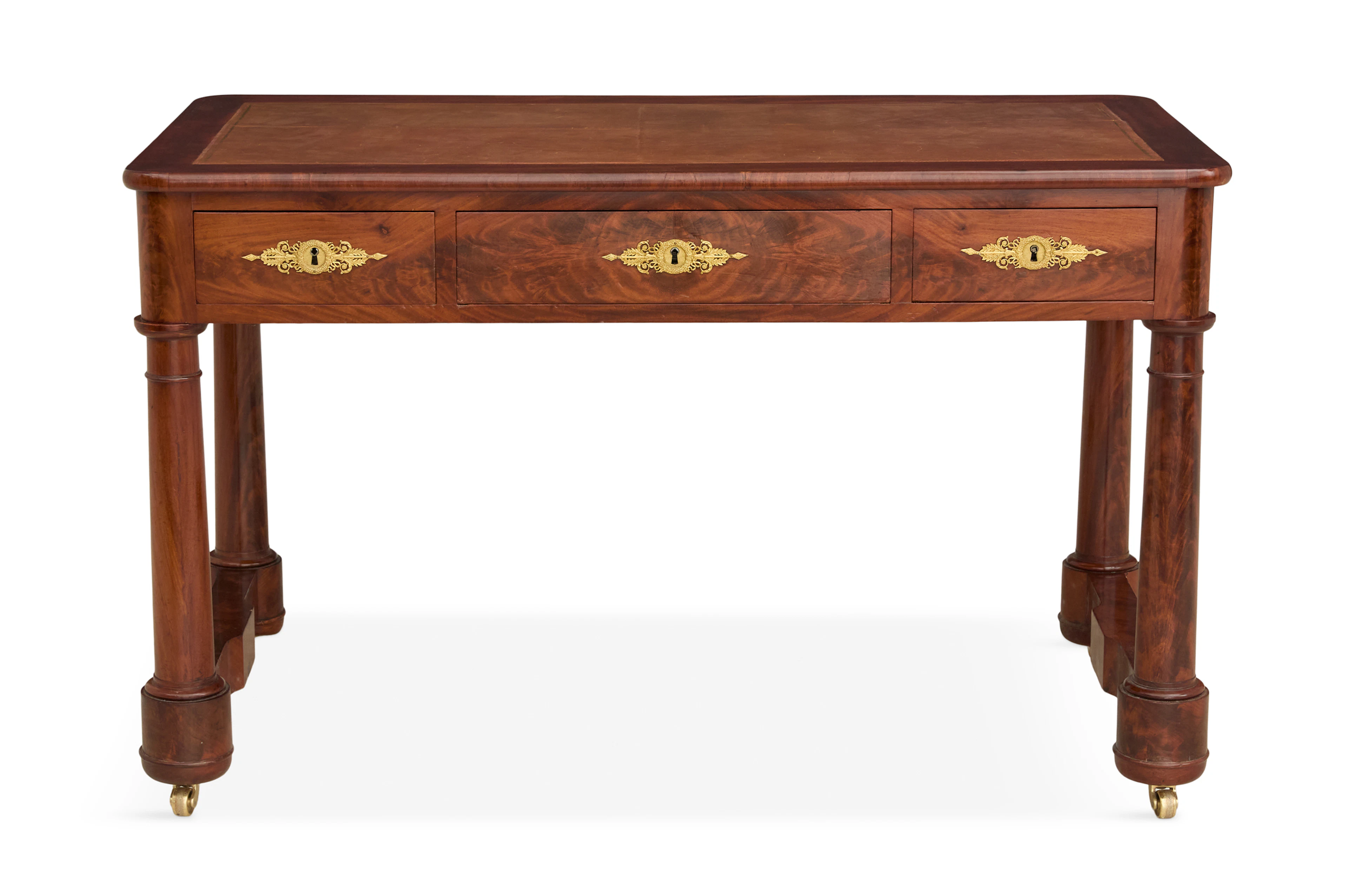 Empire Ormolu-Mounted Mahogany Bureau Plat