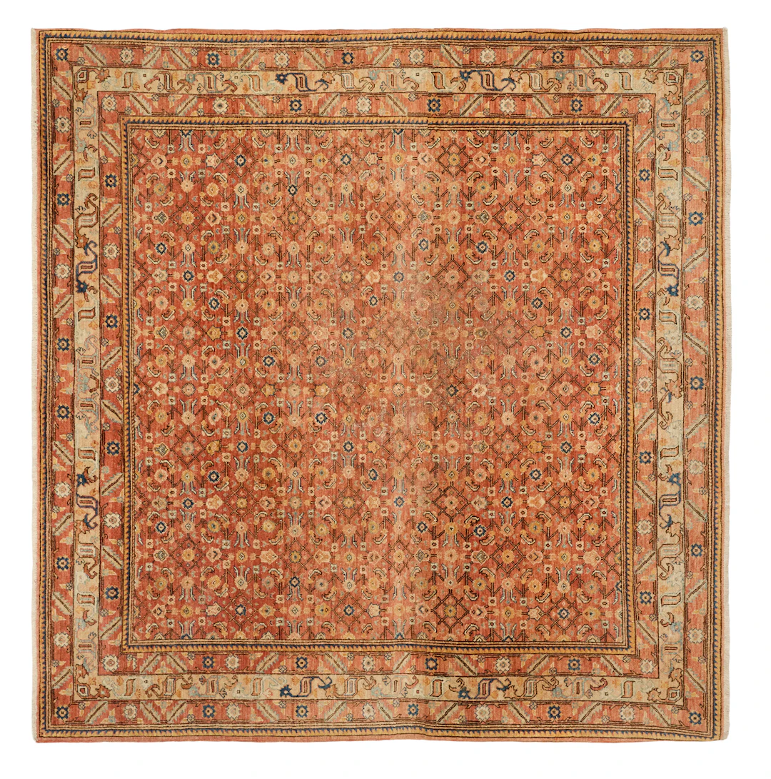 Semi-Antique Heriz Carpet