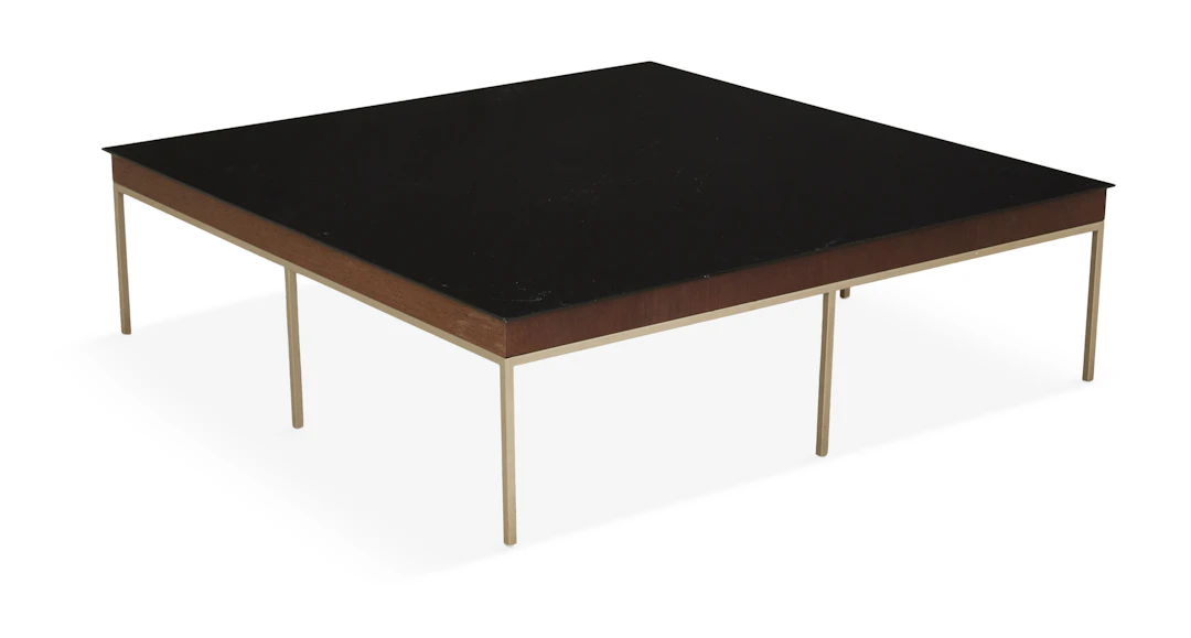 Antonio Citterio "Apta" Wood and Steel Coffee Table