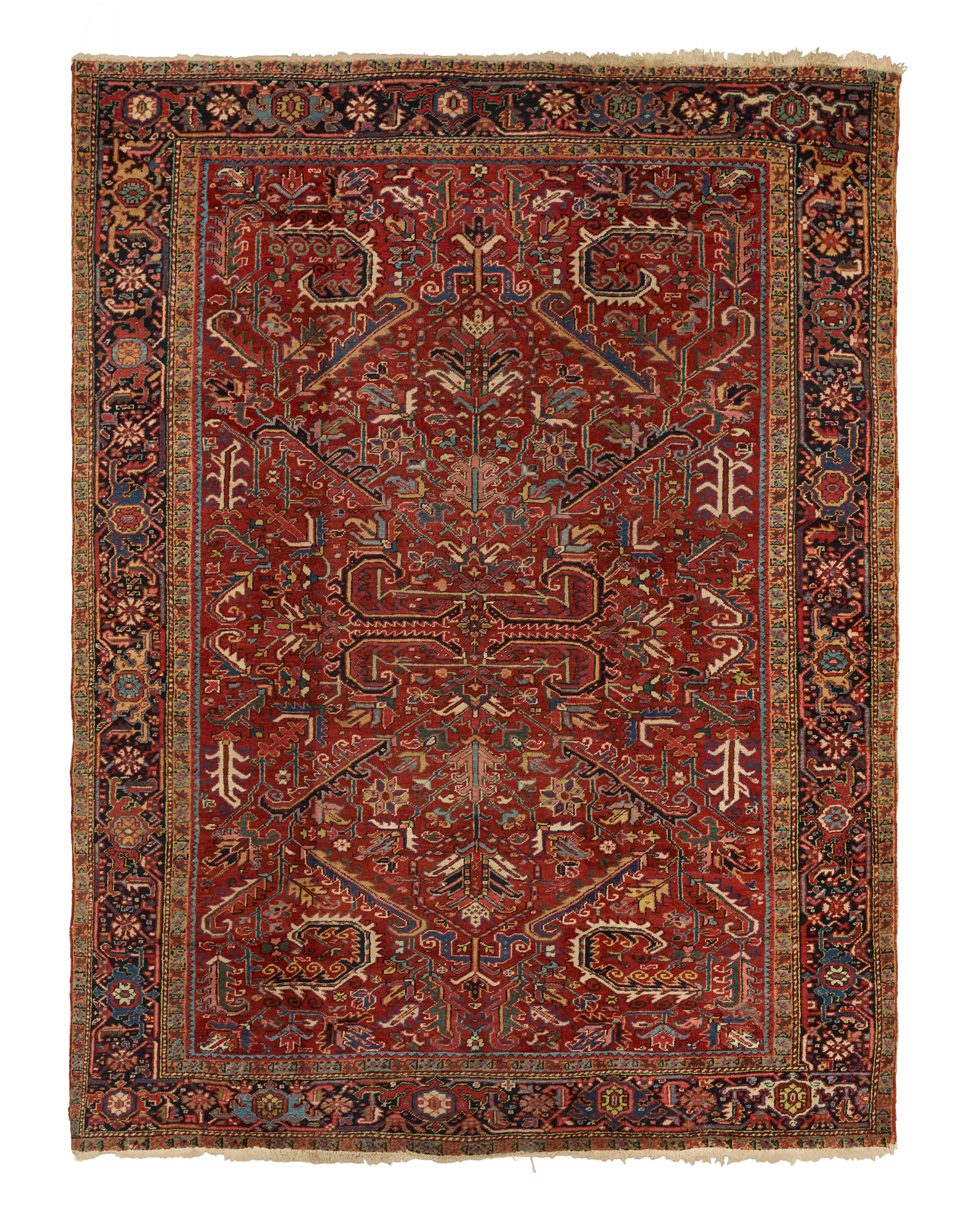 Semi-Antique Heriz Carpet