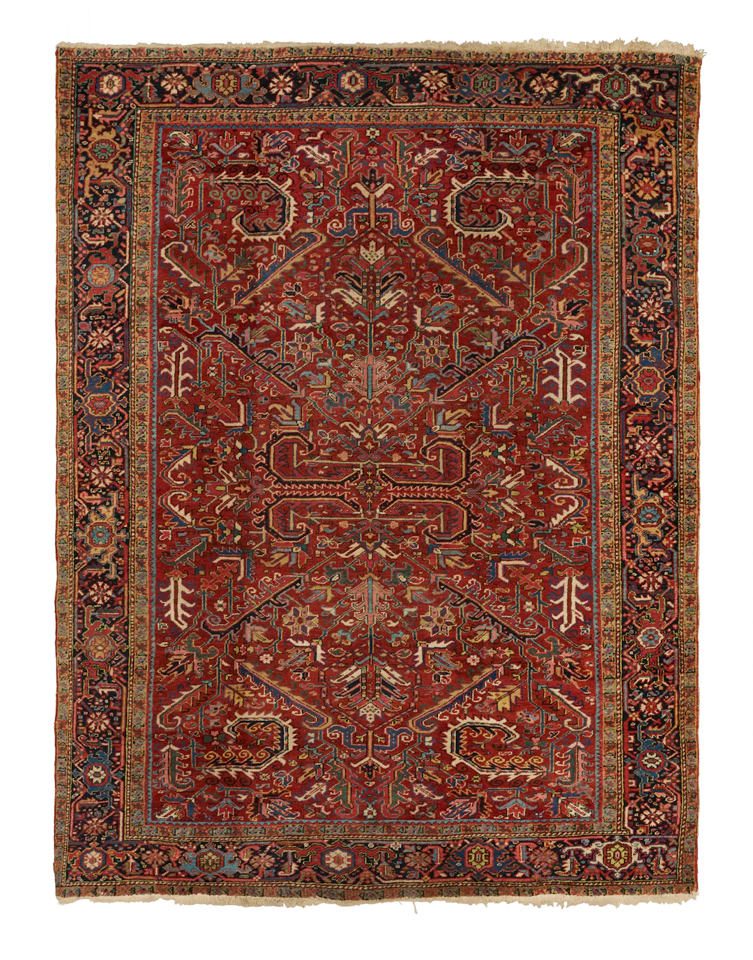 Semi-Antique Heriz Carpet