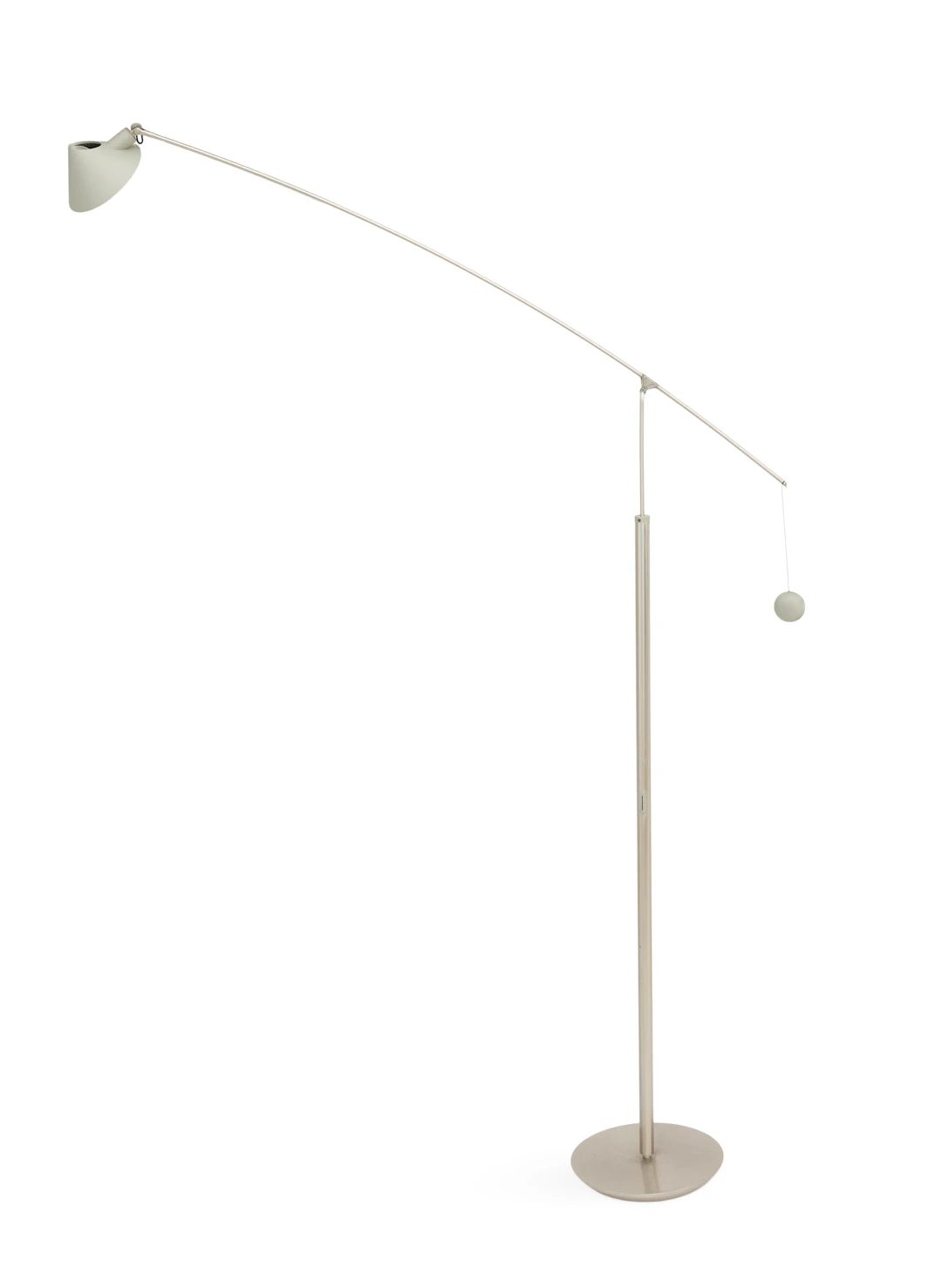 Artemide Brushed Steel "Nestore Terra" Floor Lamp