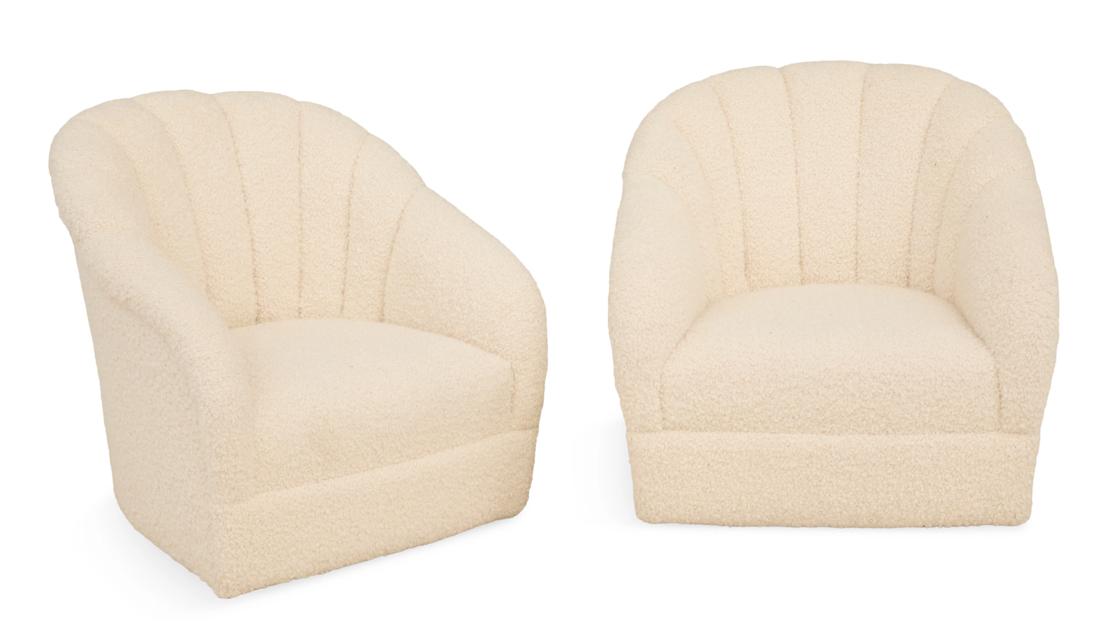 Pair of Brickel Associates for Ward Bennett Lounge Chairs