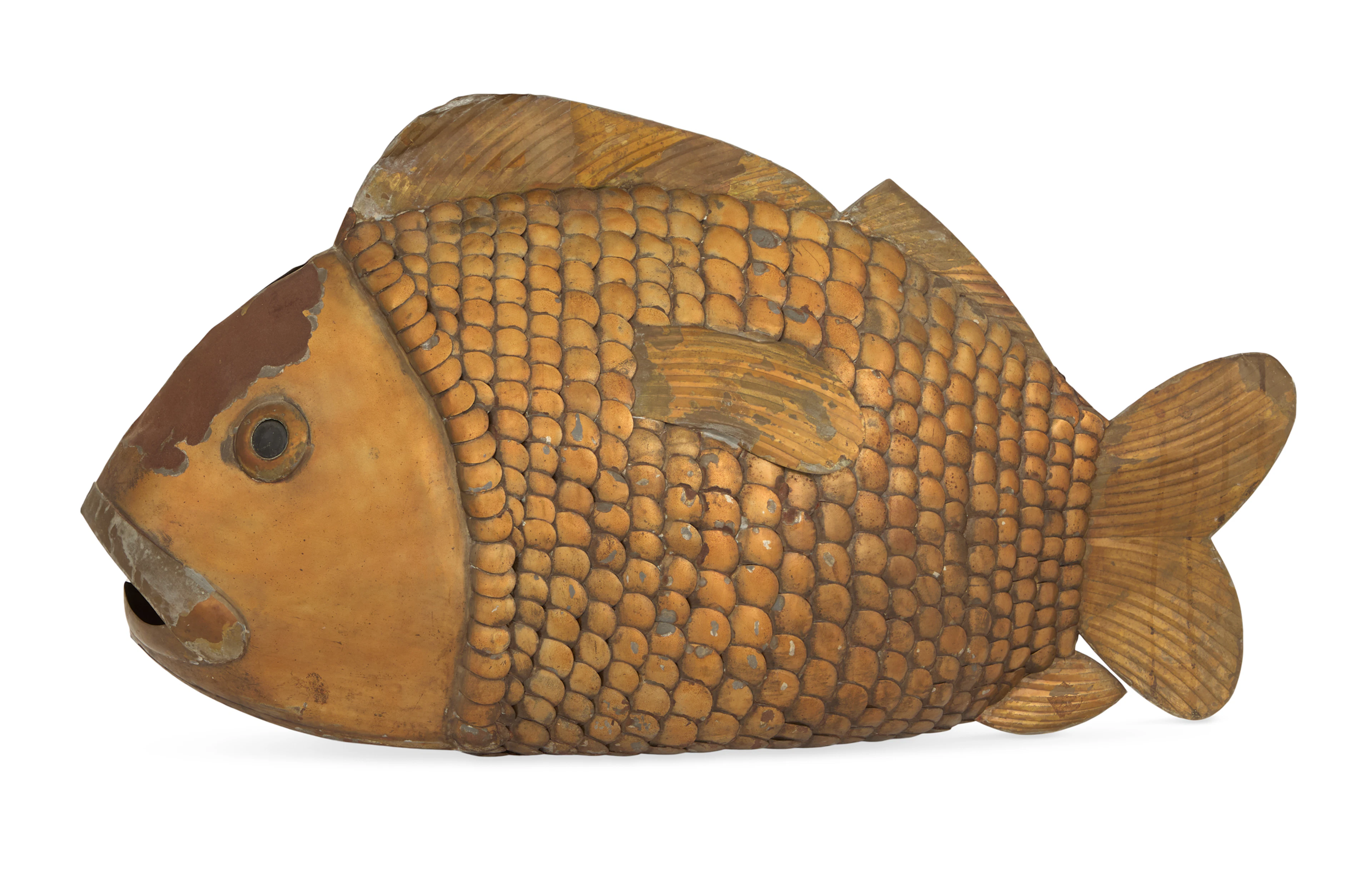 Sergio Bustamante Brass Koi