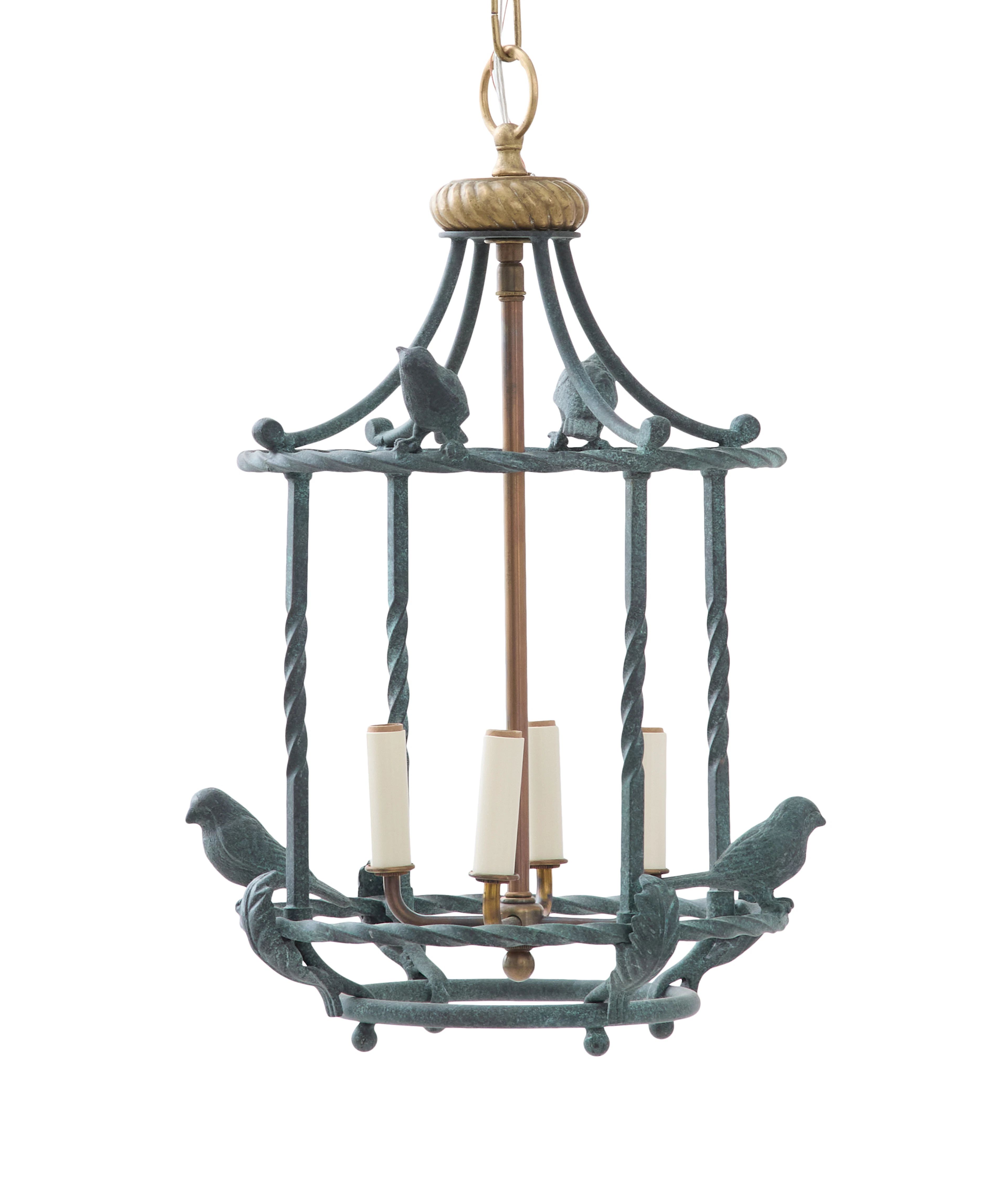 Bronze Lantern in the Manner of Giacometti