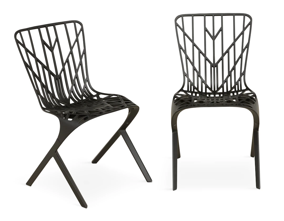 Pair of Knoll "Washington Skeleton" Chairs