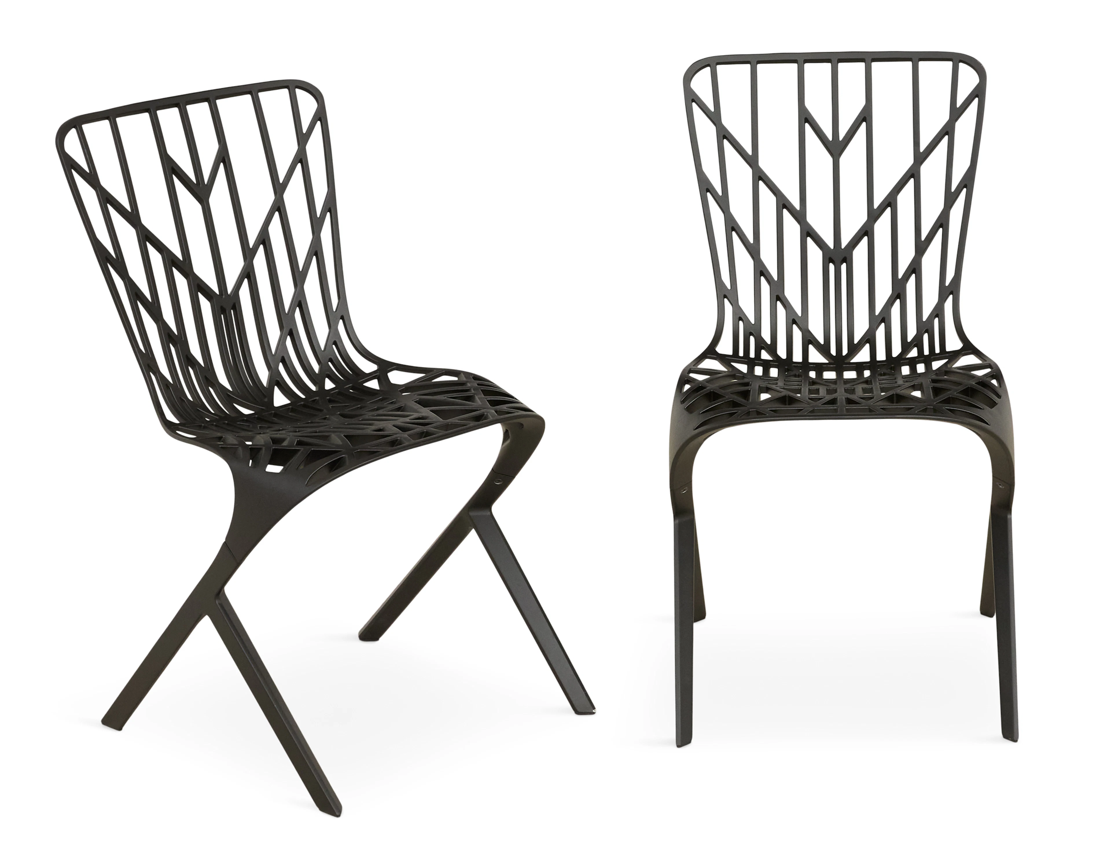 Pair of Knoll "Washington Skeleton" Chairs