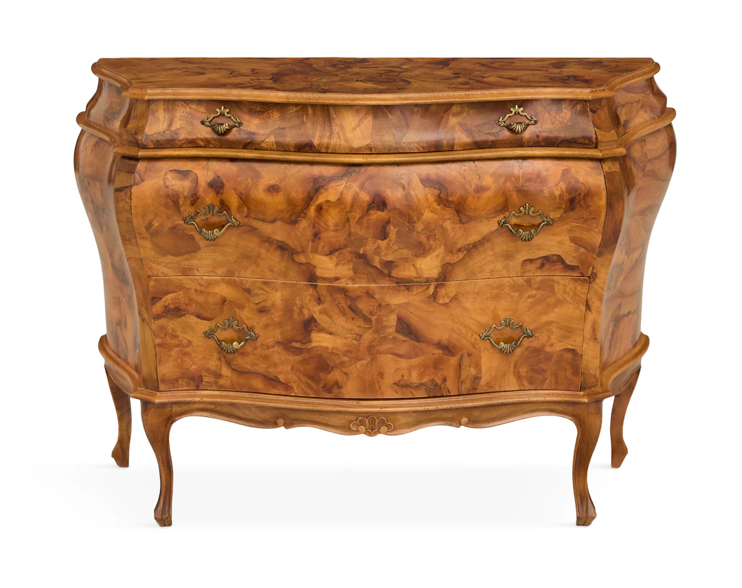 Italian Olivewood Commode