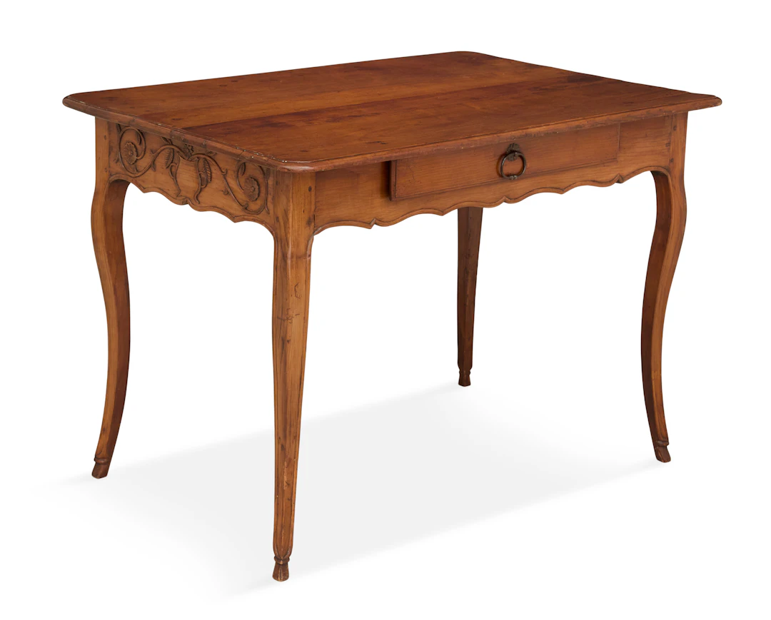 French Provincial Cherrywood Writing Table