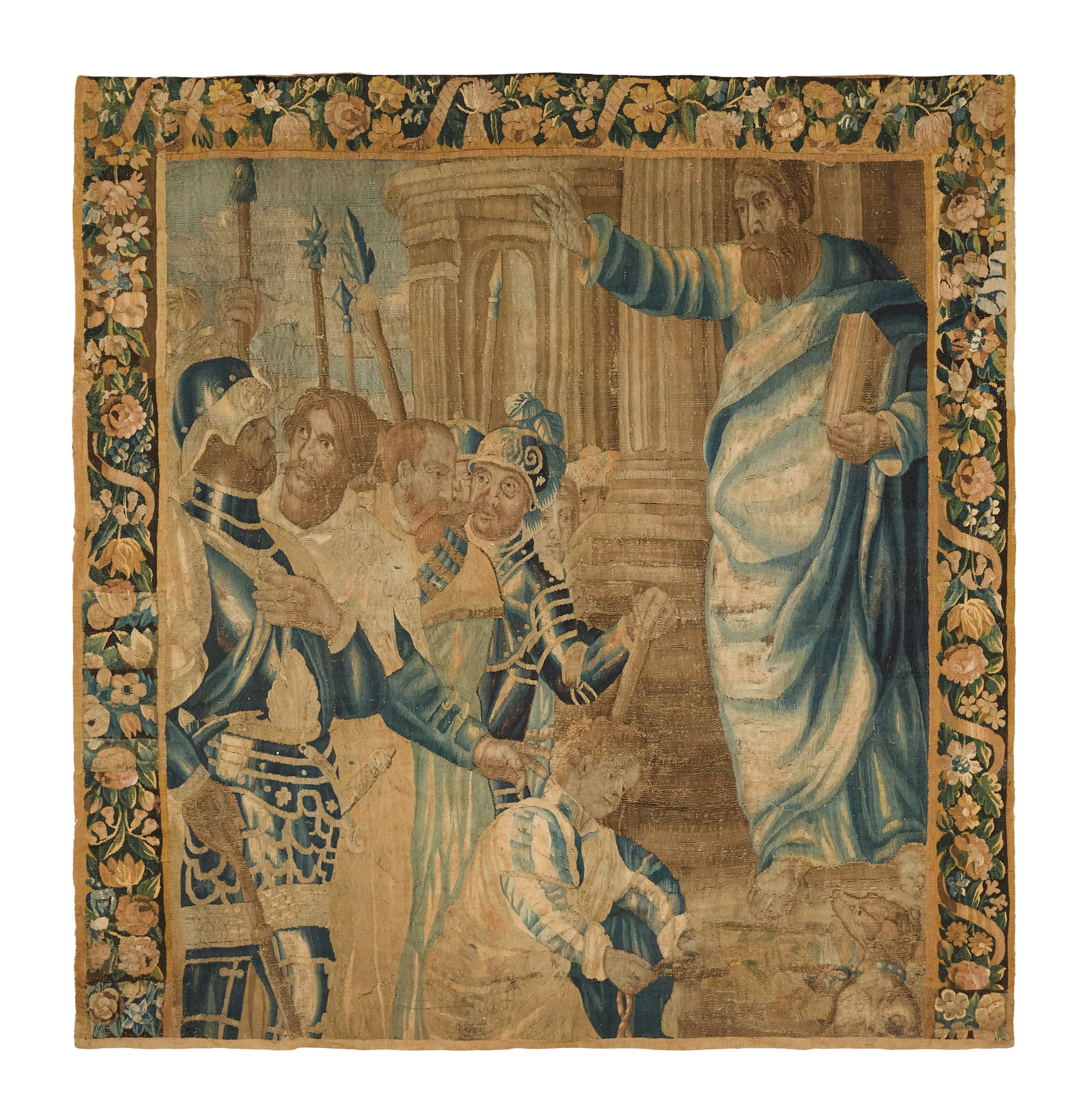 Tapestry of the Apostle Paul Delivering His Sermon on the Areopagus