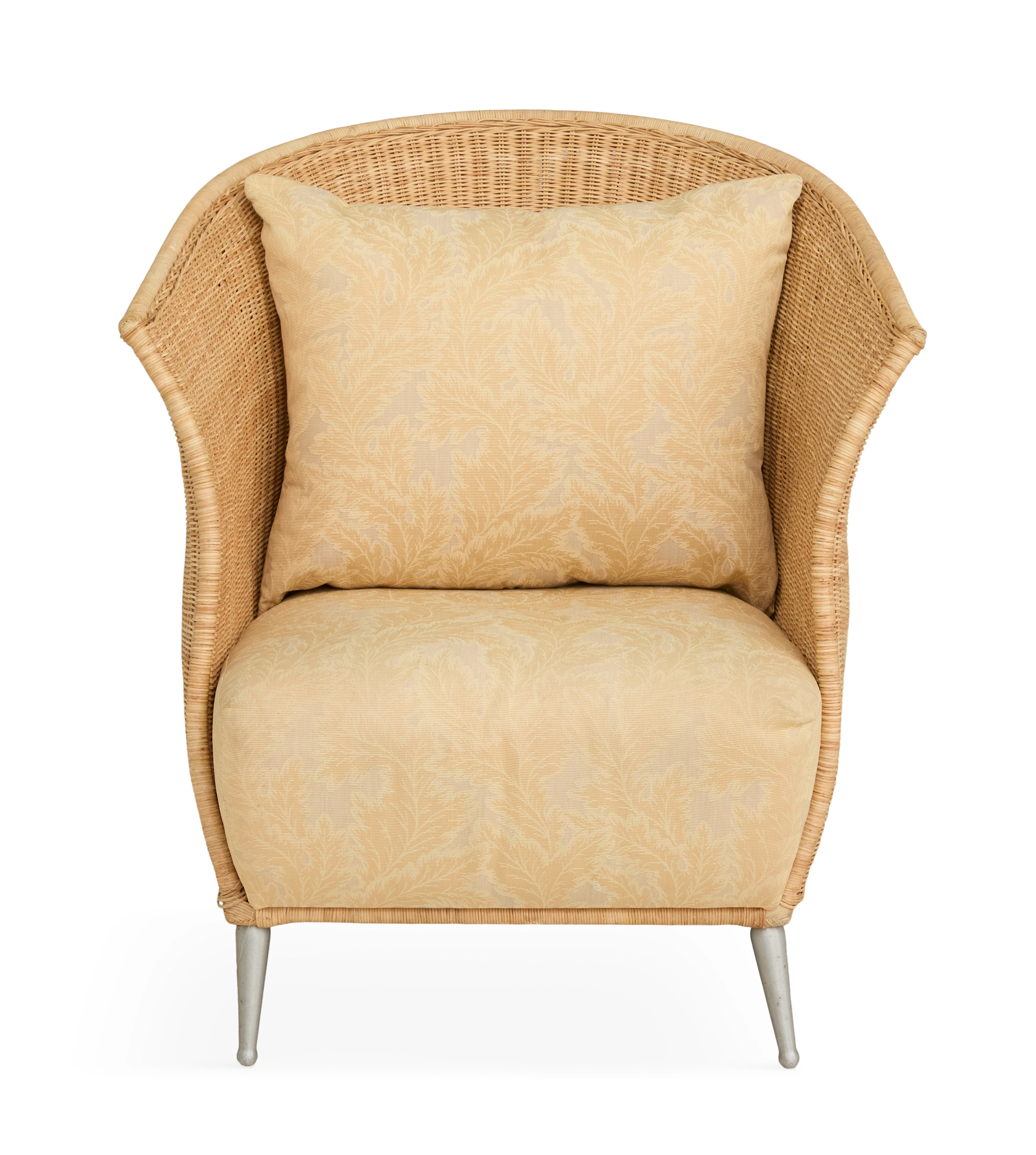 Ligne Roset Rattan Longue Chair
