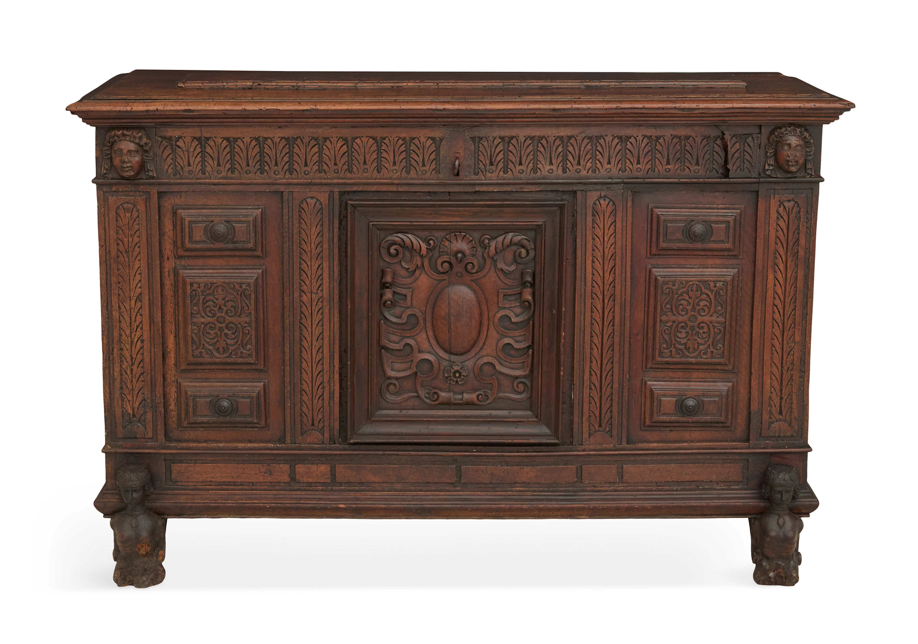 Continental Mahogany Coffer