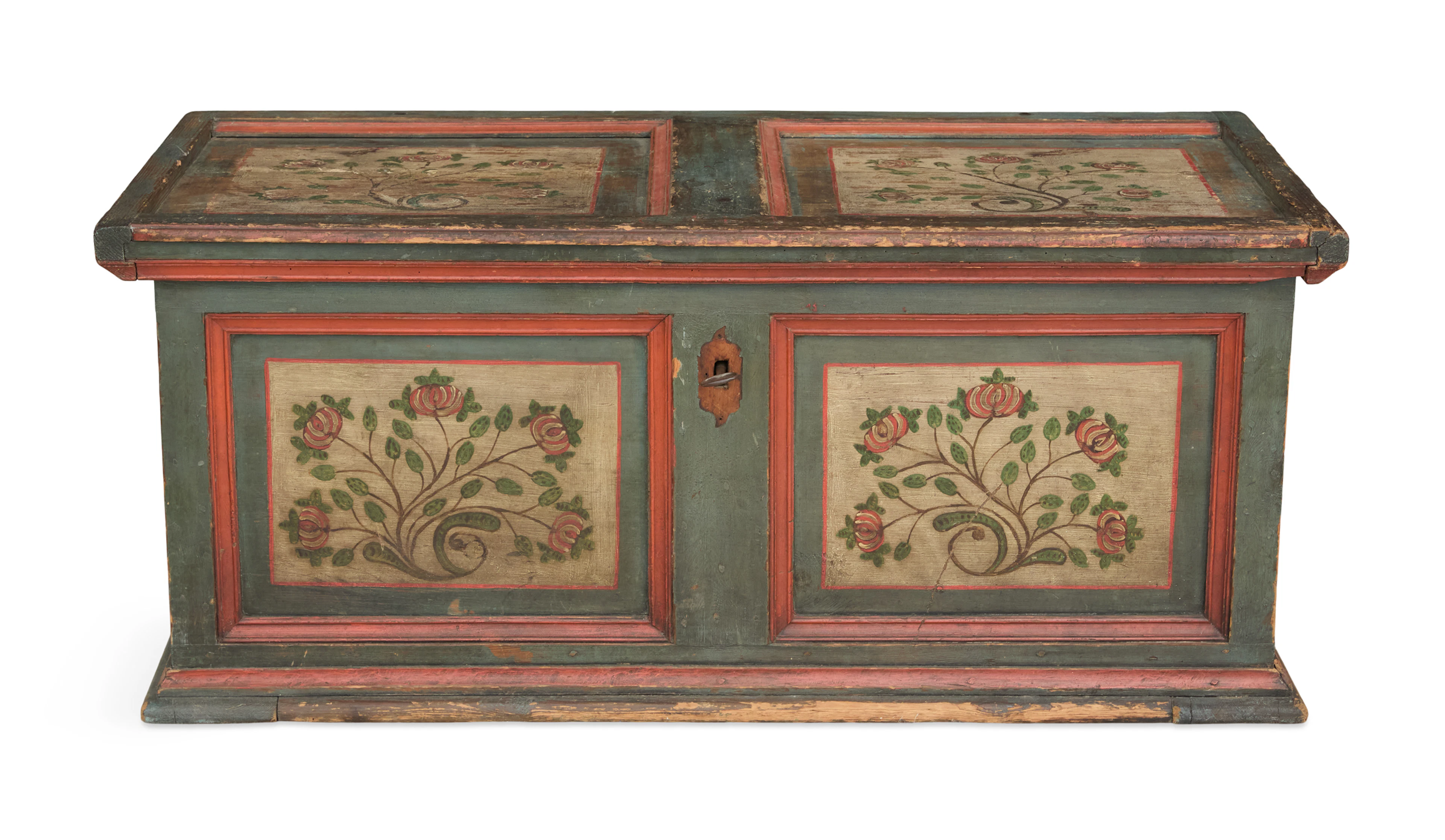 Swedish Polychrome Immigrant's Trunk