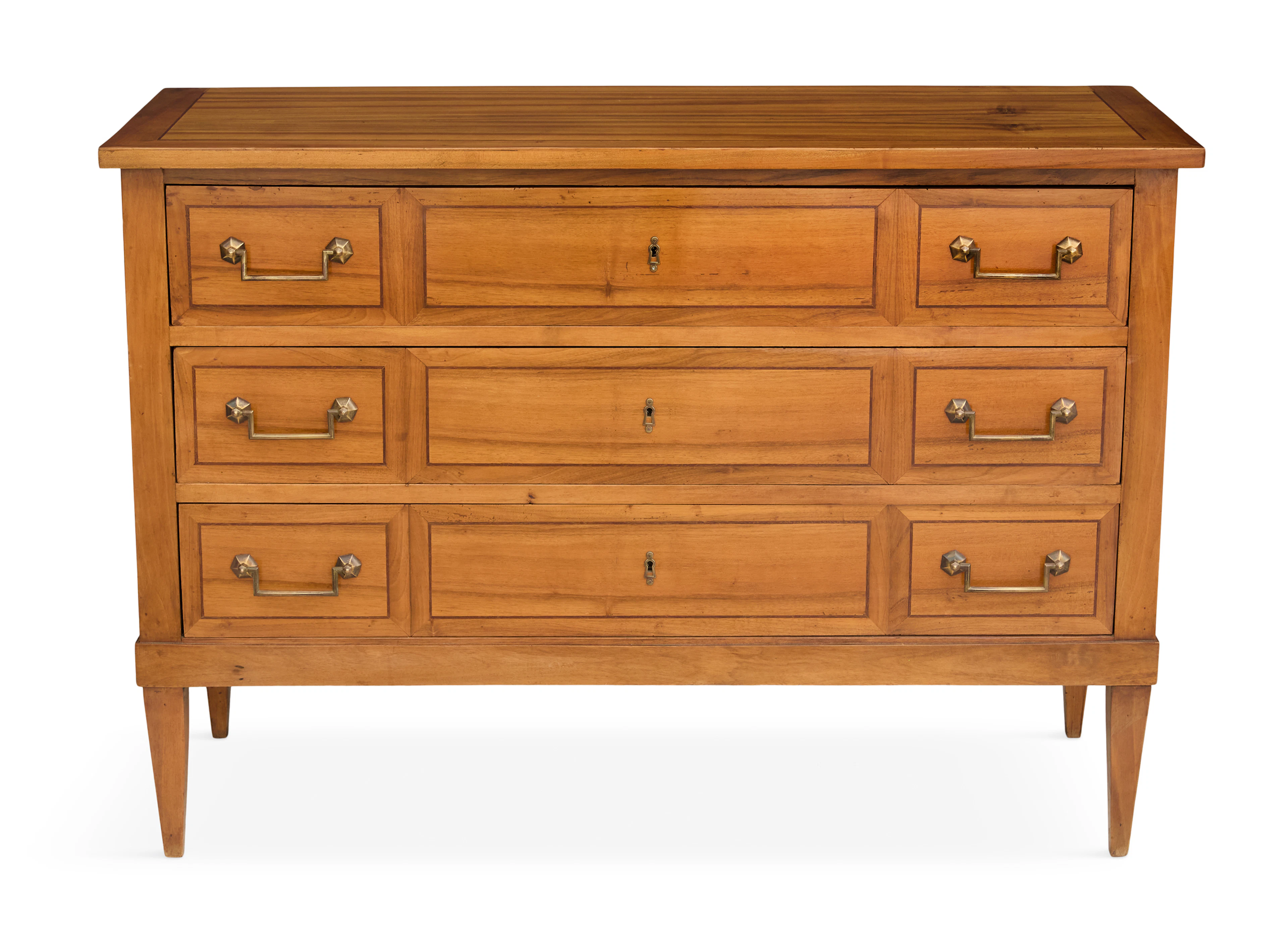 Louis XVI-Style Fruitwood Commode