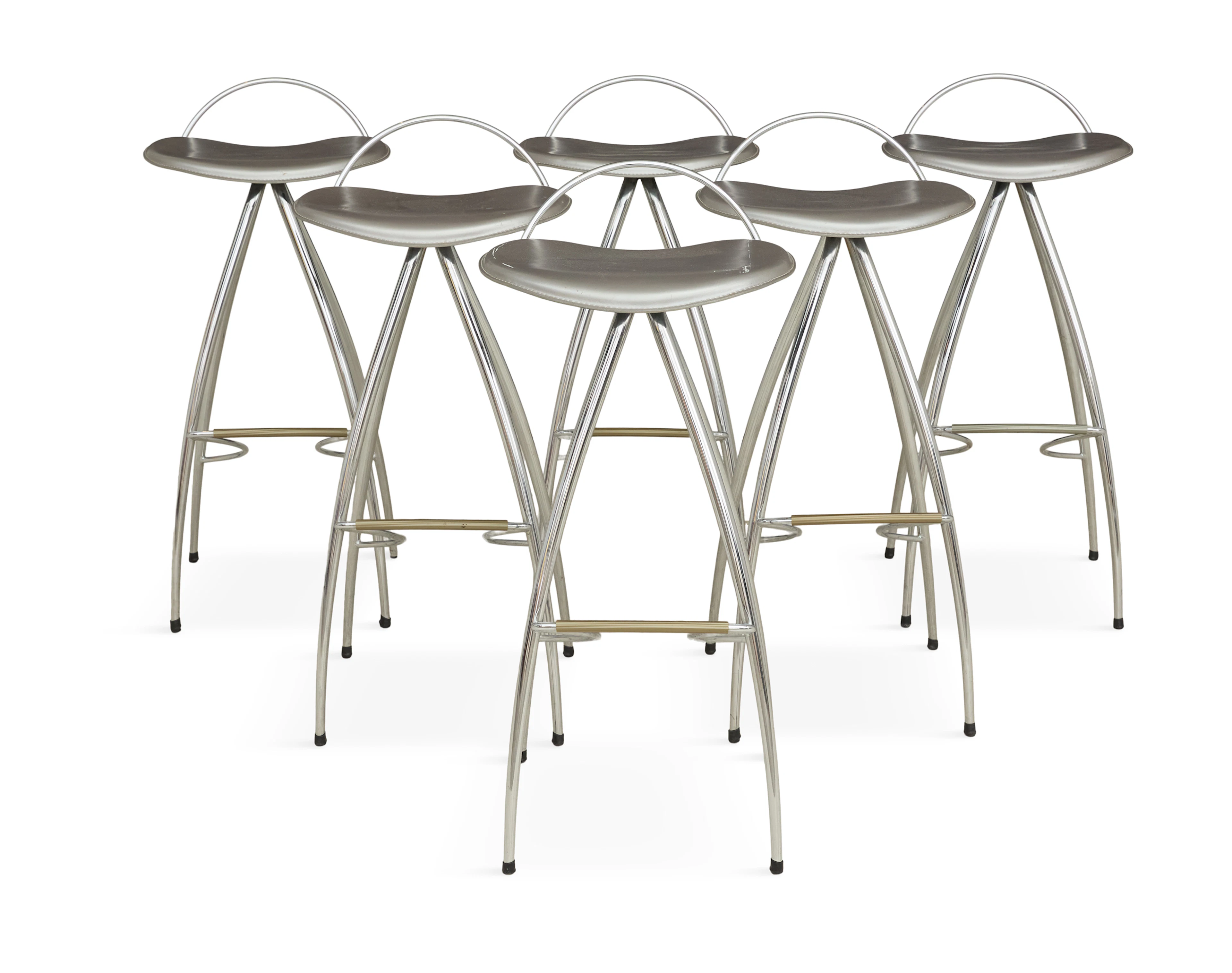 Six Cattelan Italia "Coco" Counter Stools