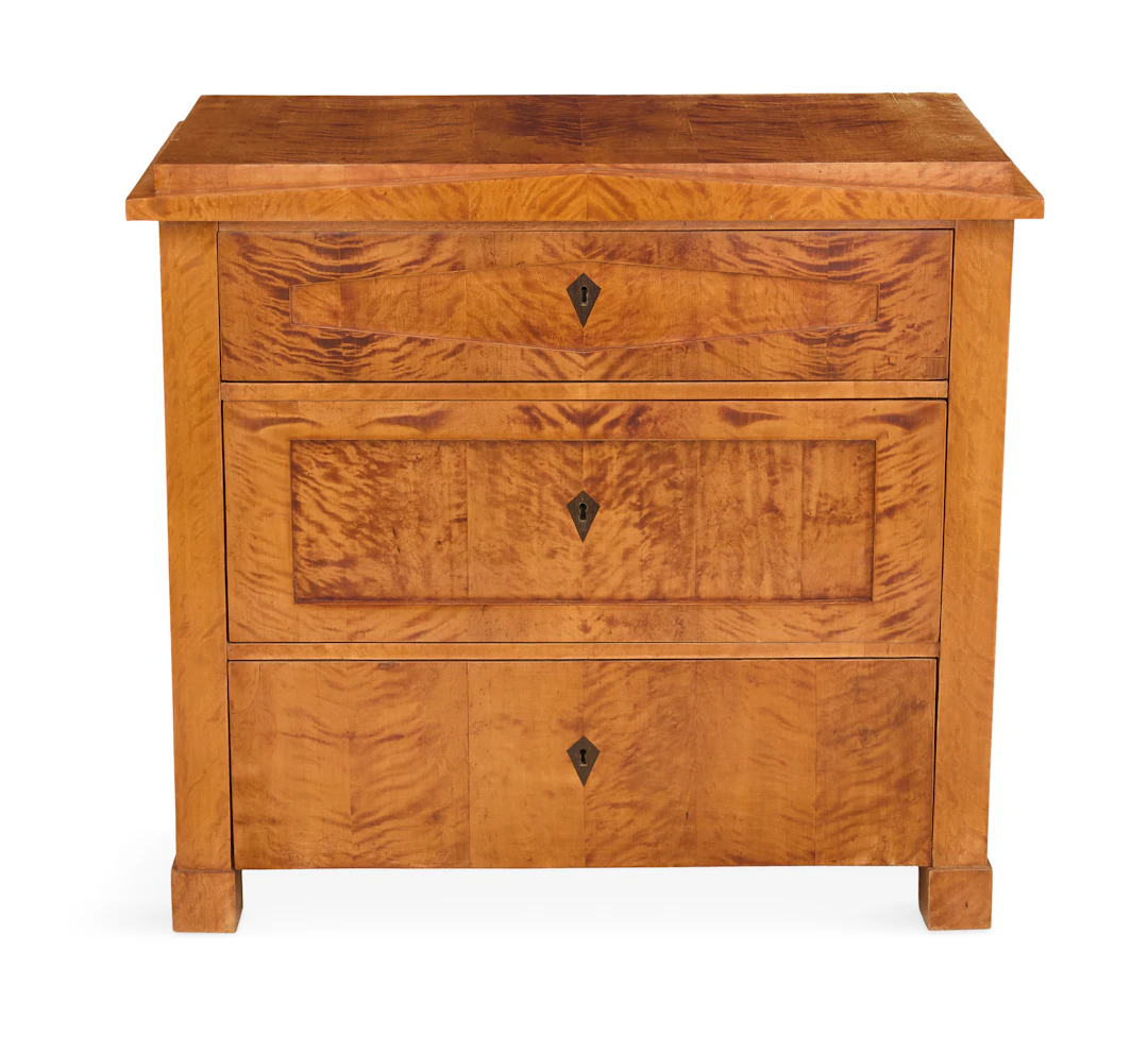 Biedermeier Fruitwood Commode