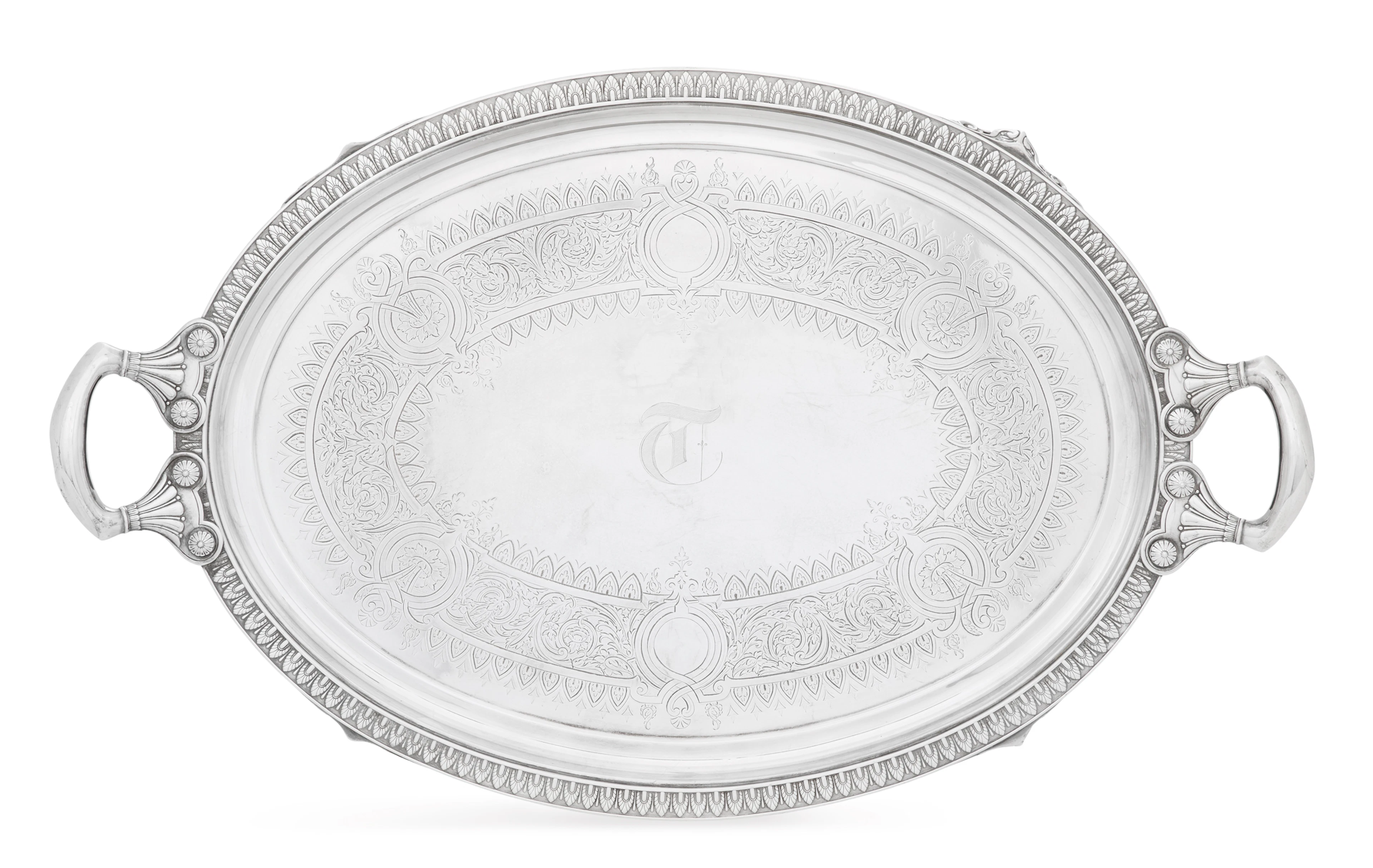 Impressive Tiffany & Co. Silverplate Tray