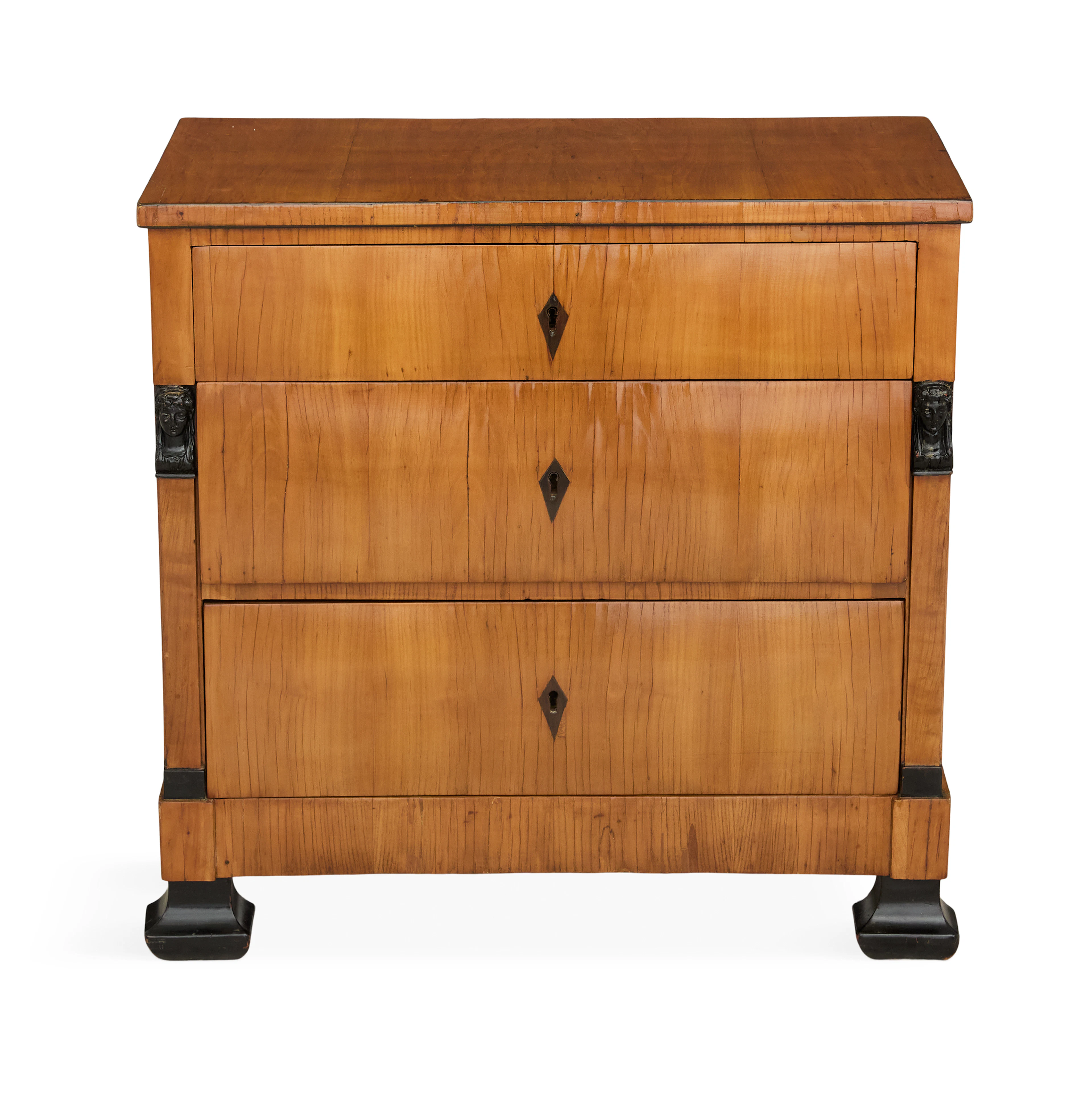 Biedermeier Fruitwood Commode