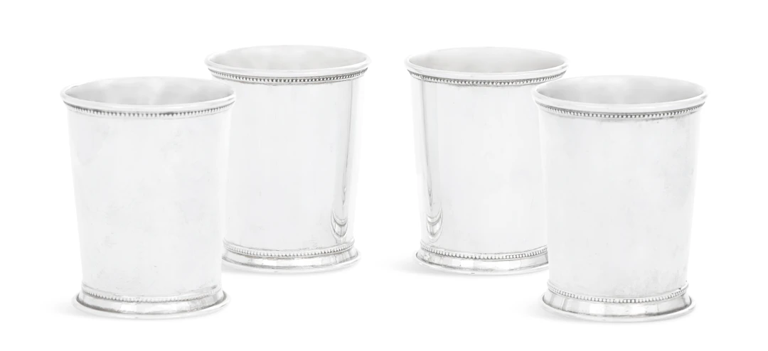 Four American Sterling Silver Julep Cups