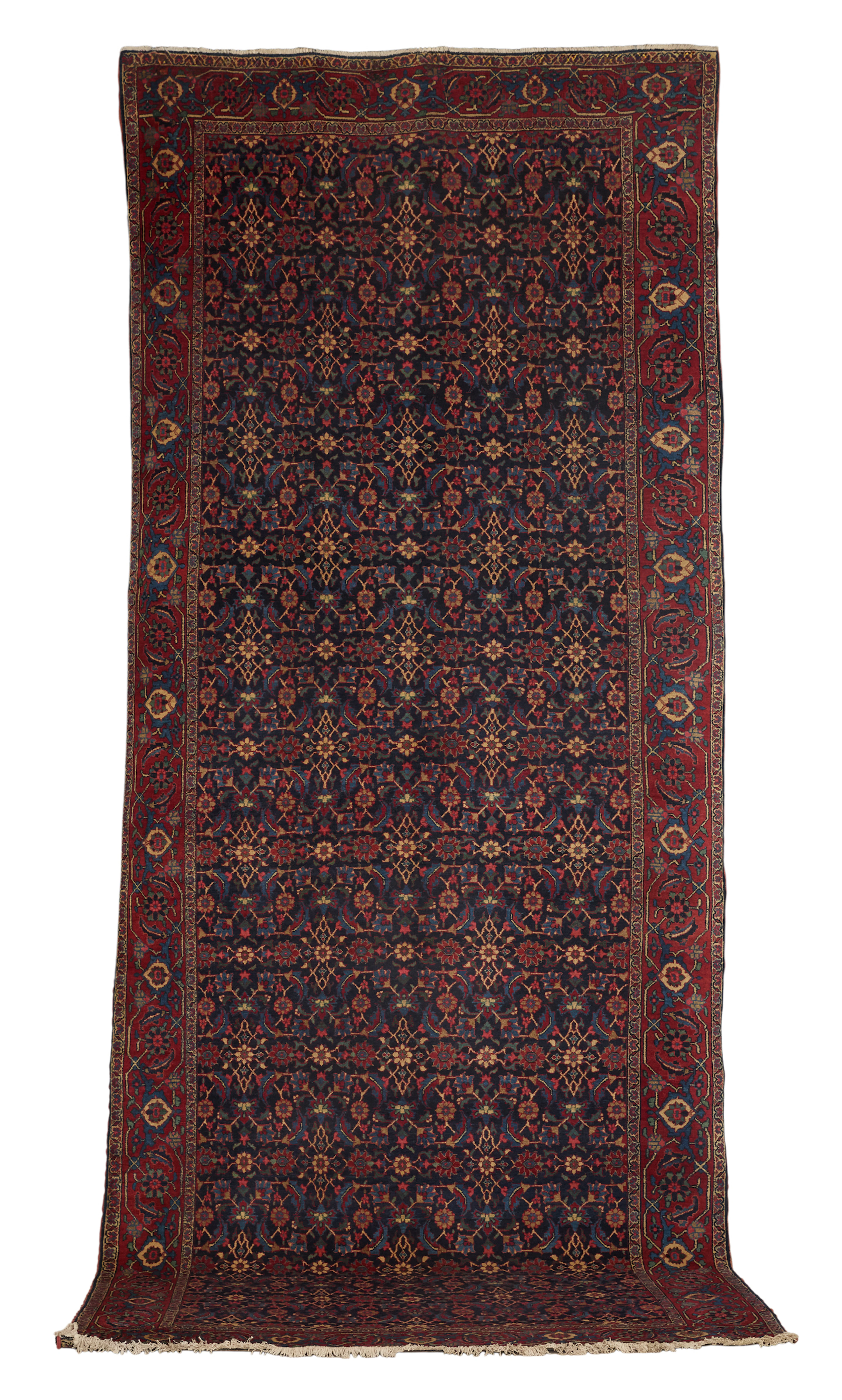 Antique Serapi Carpet